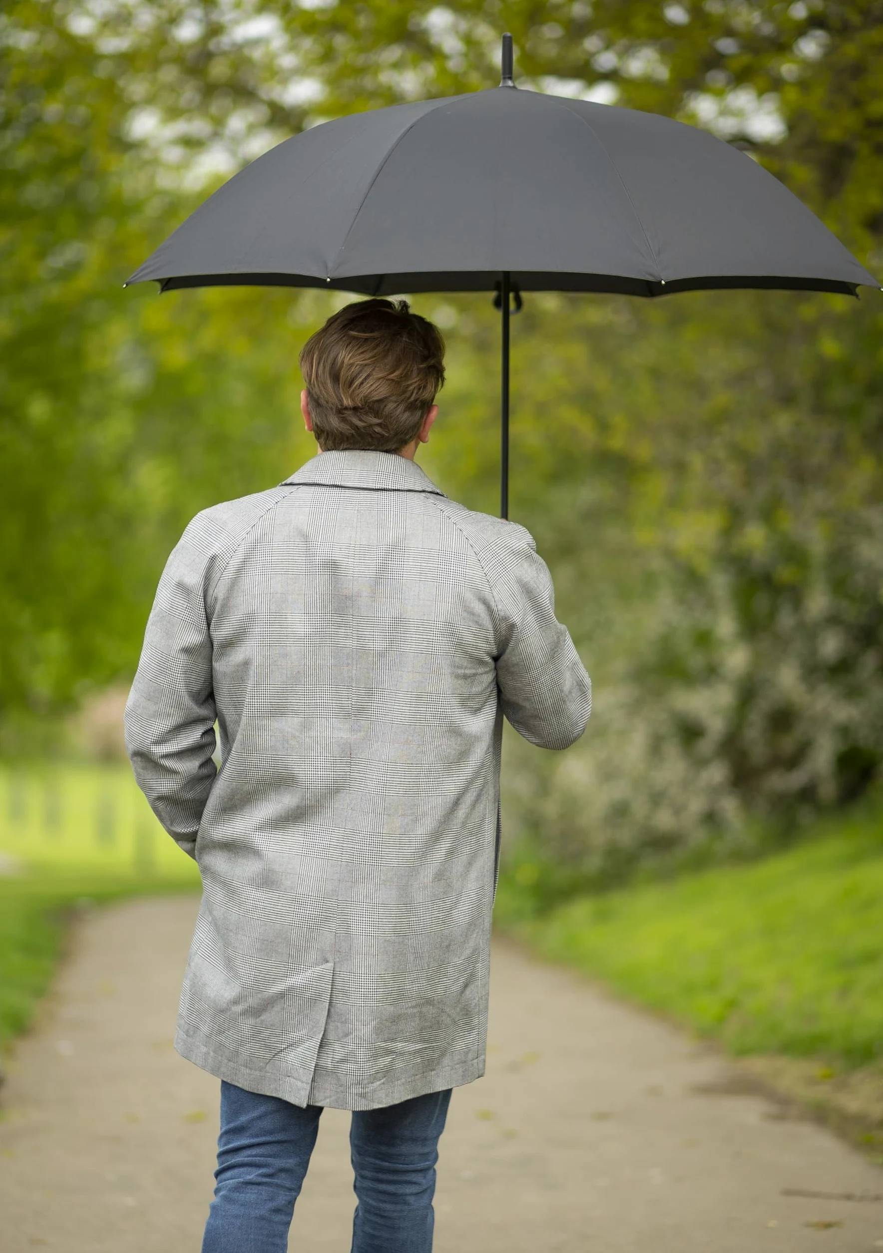 Fulton Black Typhoon Umbrella