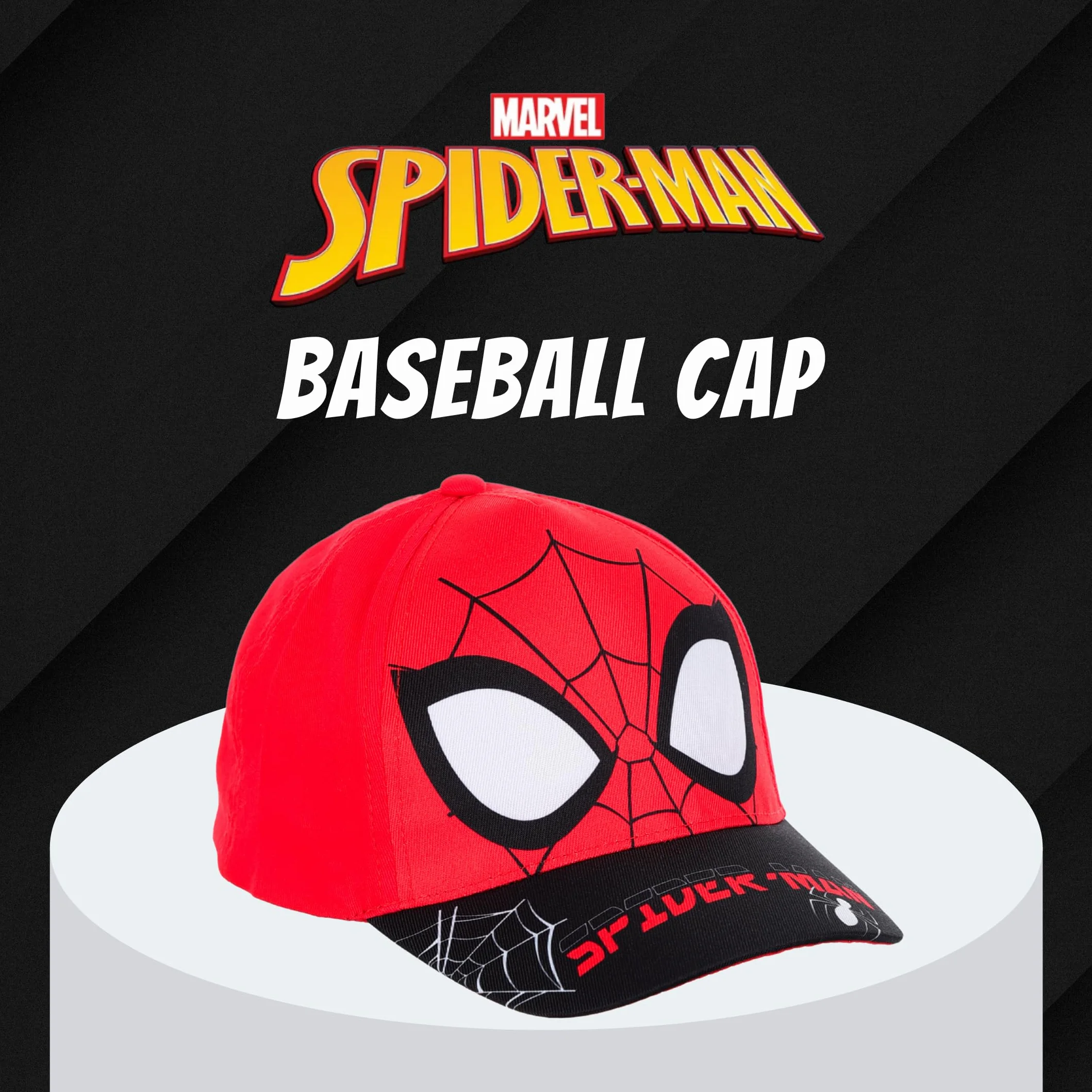 Marvel Spider-Man Casquette de Baseball Enfants Garçons Été