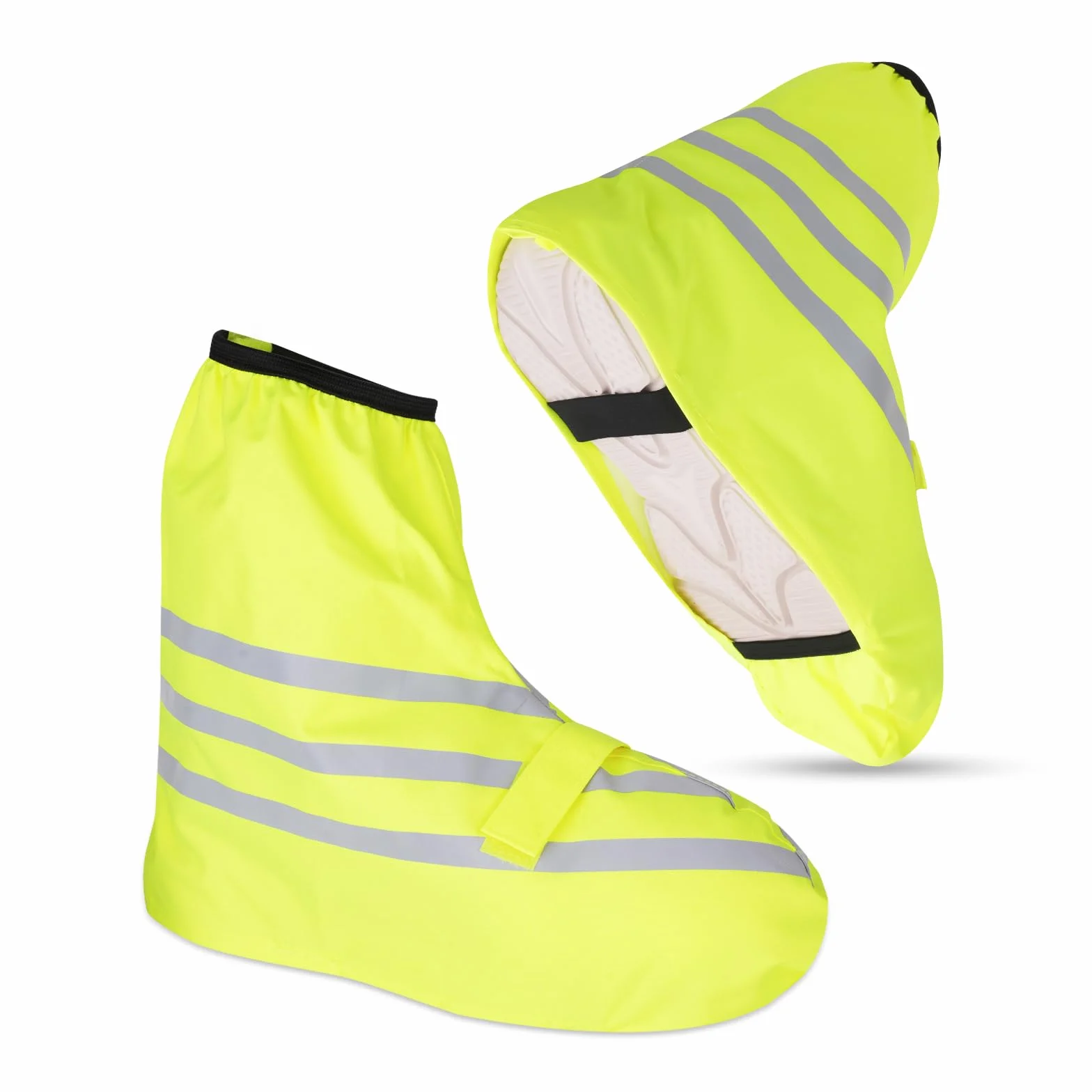 Surchaussures Imperméables pour Vélo - Couvre-Chaussures de Pluie avec Protection