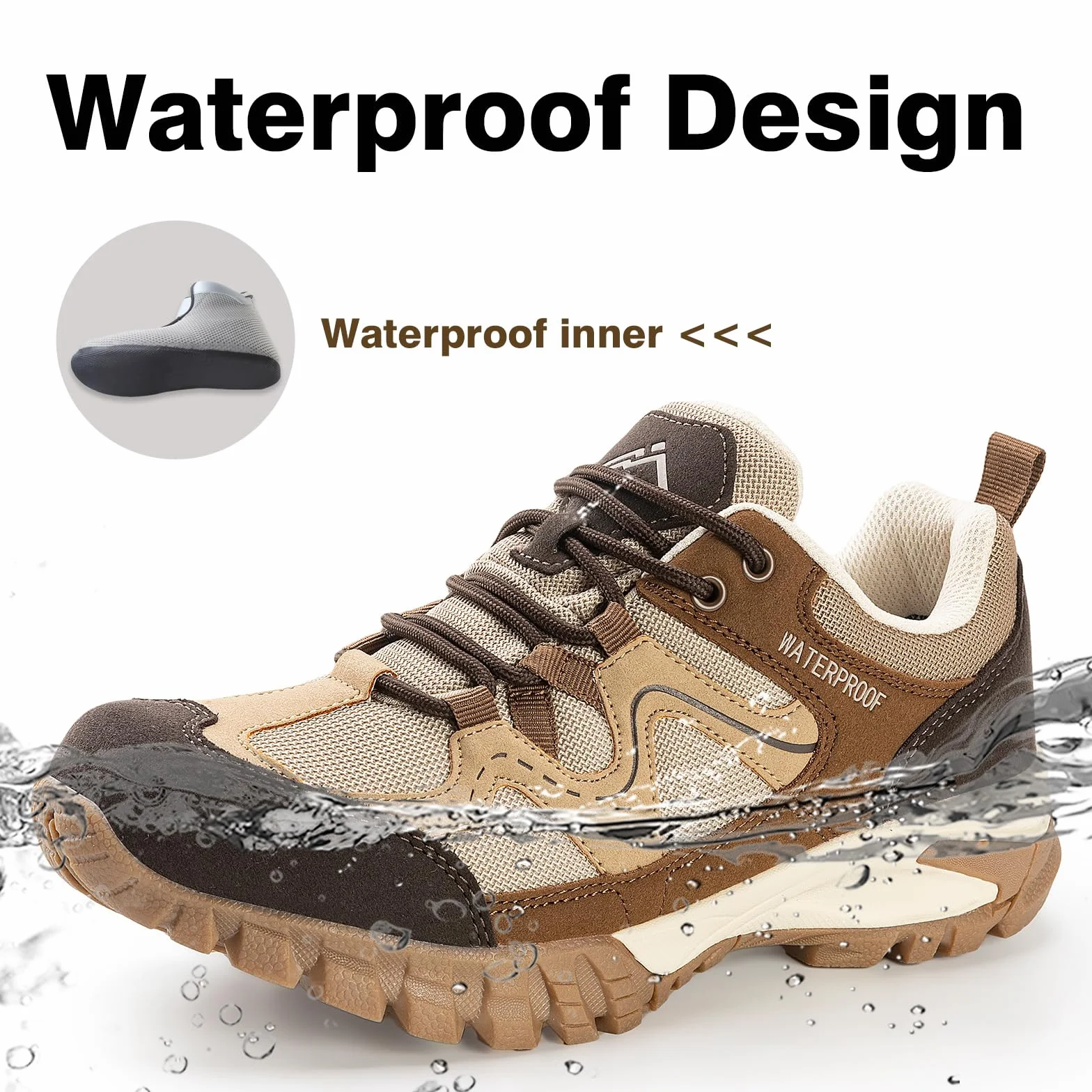 CC-Los Chaussures de randonnée imperméables pour Femmes, WP, légères, pointures 36-43