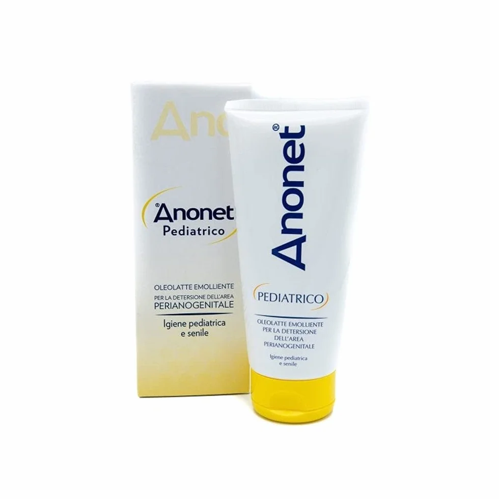 Lait émollient Anonet Oleolatte nettoyage intime zones sensibles 200 ml