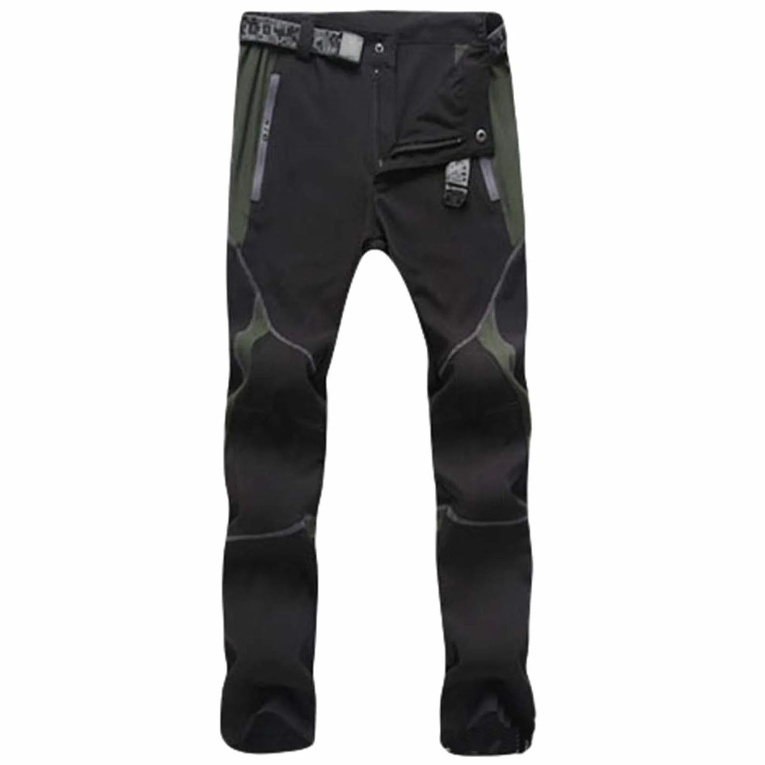 Generisch Pantalon de pluie imperméable pour homme - Pêche randonnée voile - Respirant léger