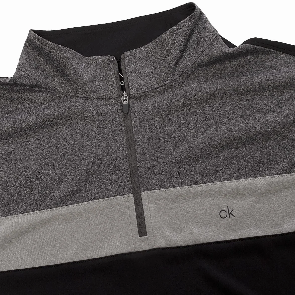 Calvin Klein Homme Smith River Pull Golf 1/4 Zip Séchage Rapide