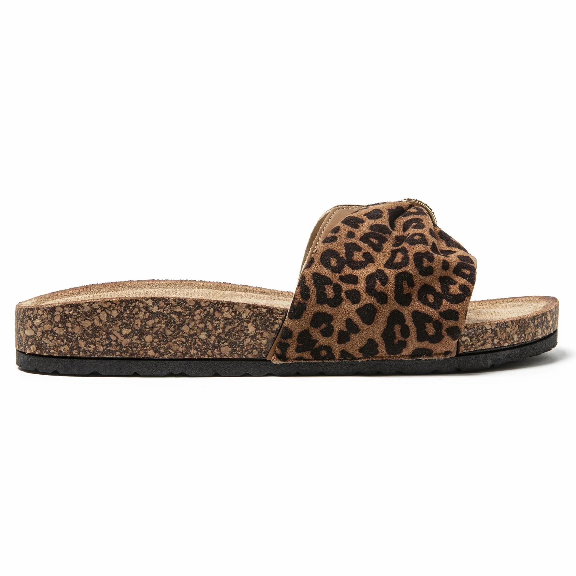 JOMIX Mules Femme Nœud Claquettes Imprimé Fleurs Sandales Plat été Piscine Plage