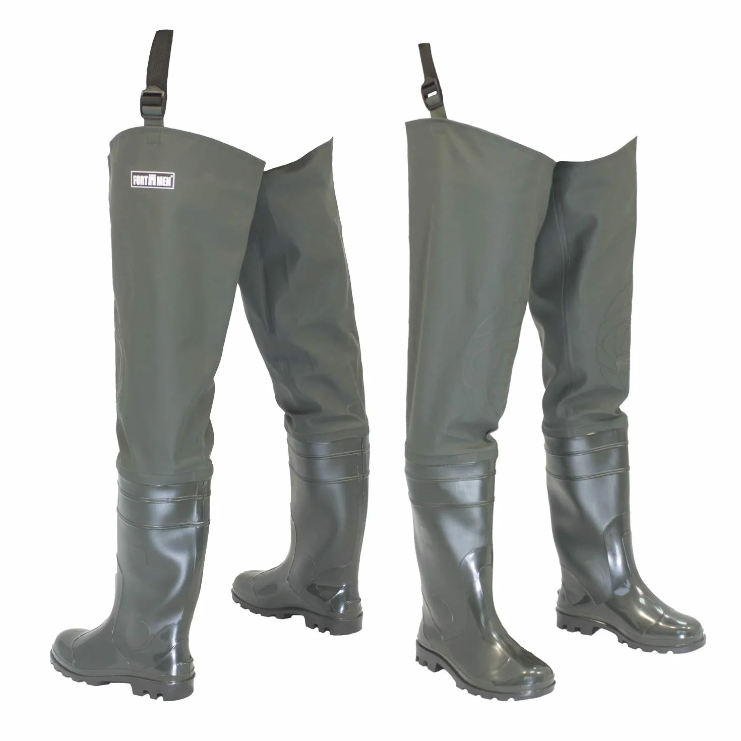 Pantalon de pêche avec bottes imperméables Taille 41-47 pour homme
