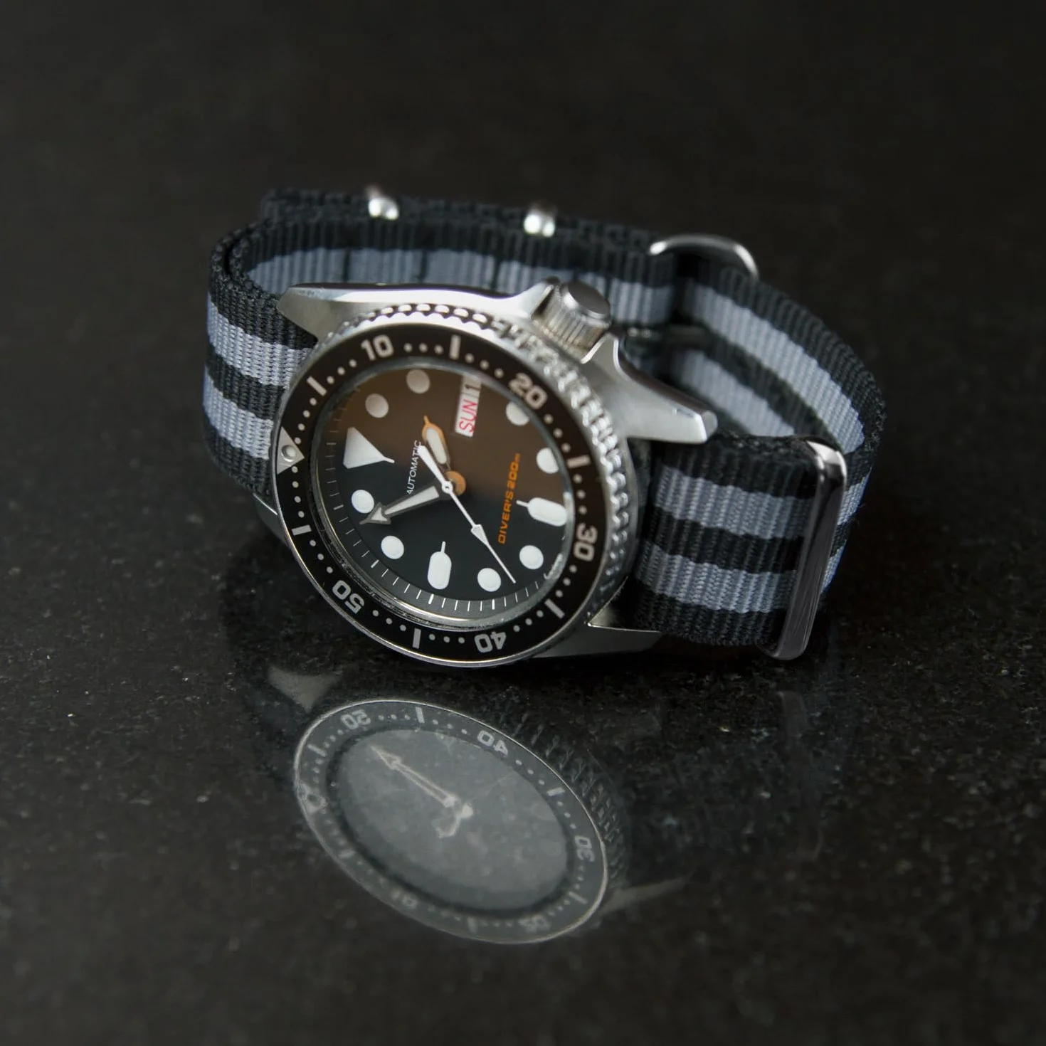 Bracelets de Montre Classiques en Nylon Style NATO Archer