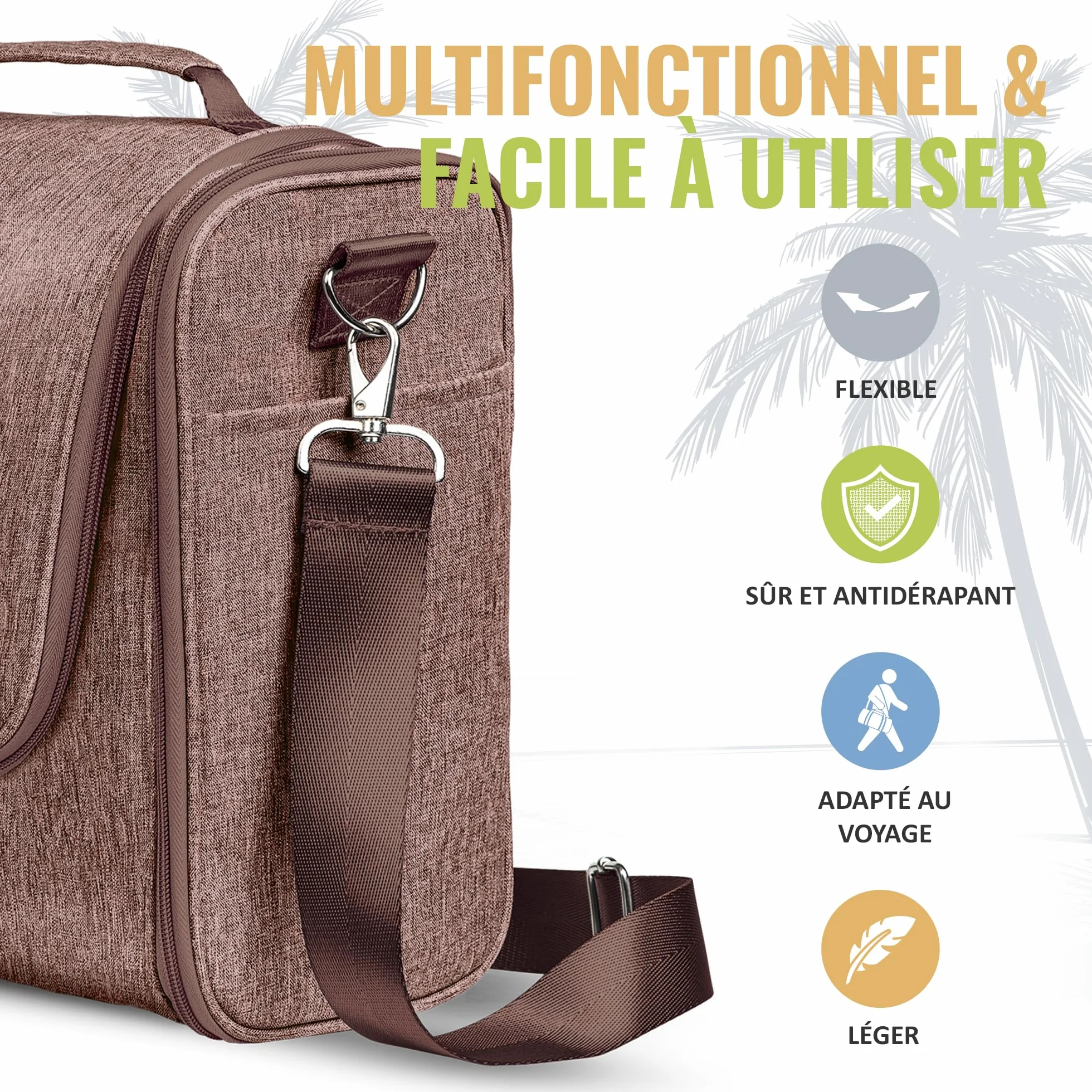 Bandoulière pour Sac 80-143cm Sangle de Rechange Universelle Ajustable