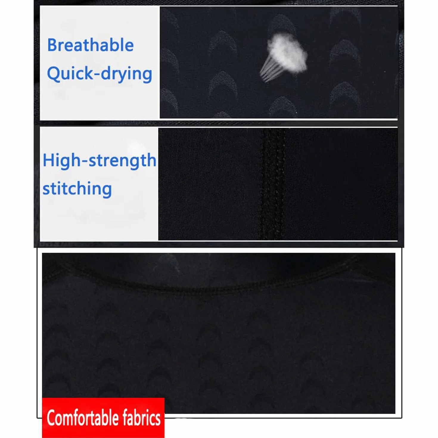 Combinaison de Surf Homme Imperméable Séchage Rapide Plongée Snorkeling