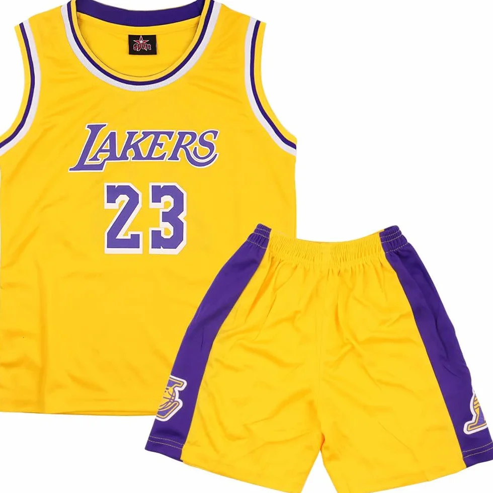 Maillot Basket Enfant 2 Pièces Respirant Séchage Rapide + Short