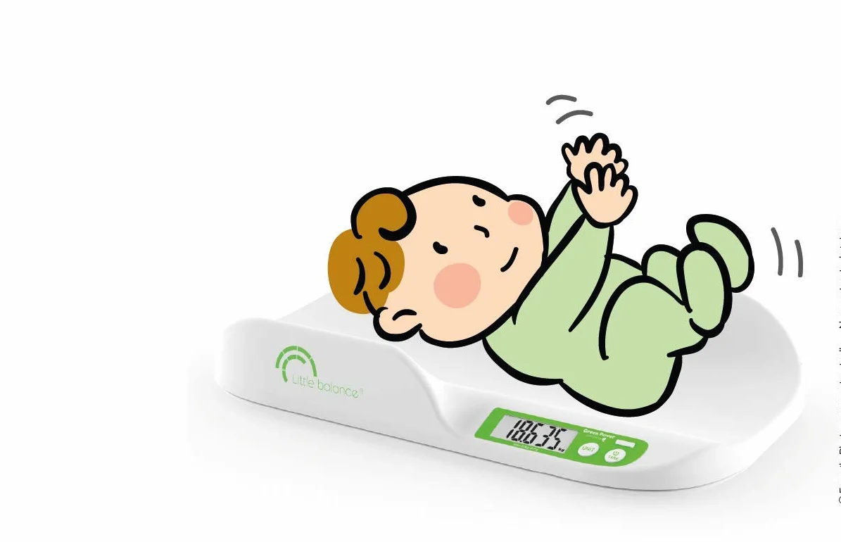 Pèse-bébé Little Balance Happy Baby Soft USB 20 kg 5 g
