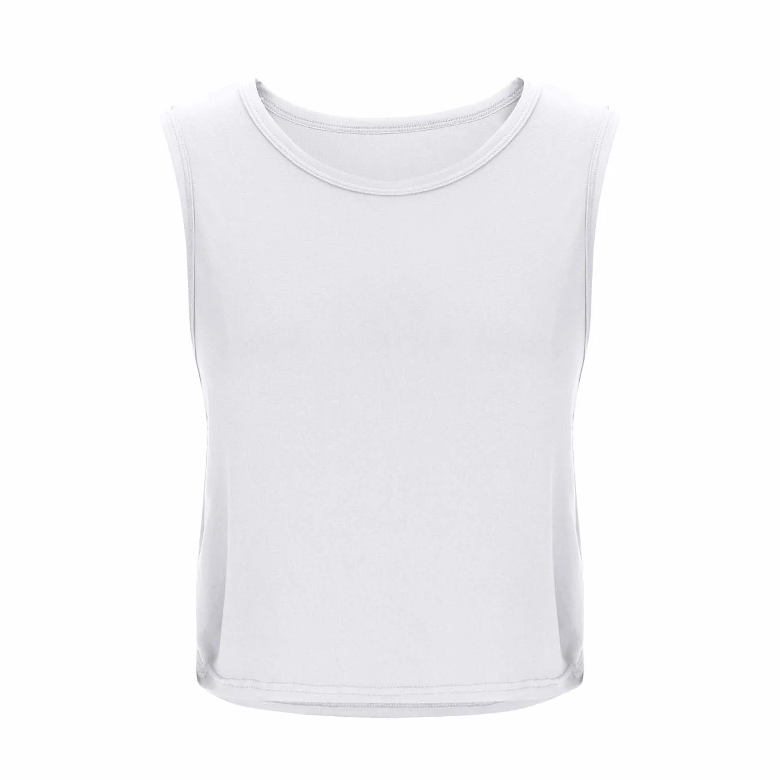 Debardeur Sport Femme Tank Tops Amincissant sans Manches Col Rond Tee Shirt Sportif Gym Yoga