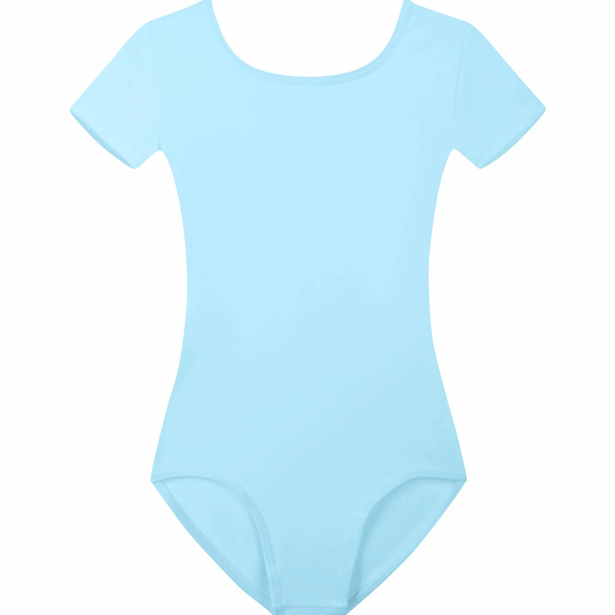 Justaucorps de Ballet Danse Classique Fille Coton Manches Courtes