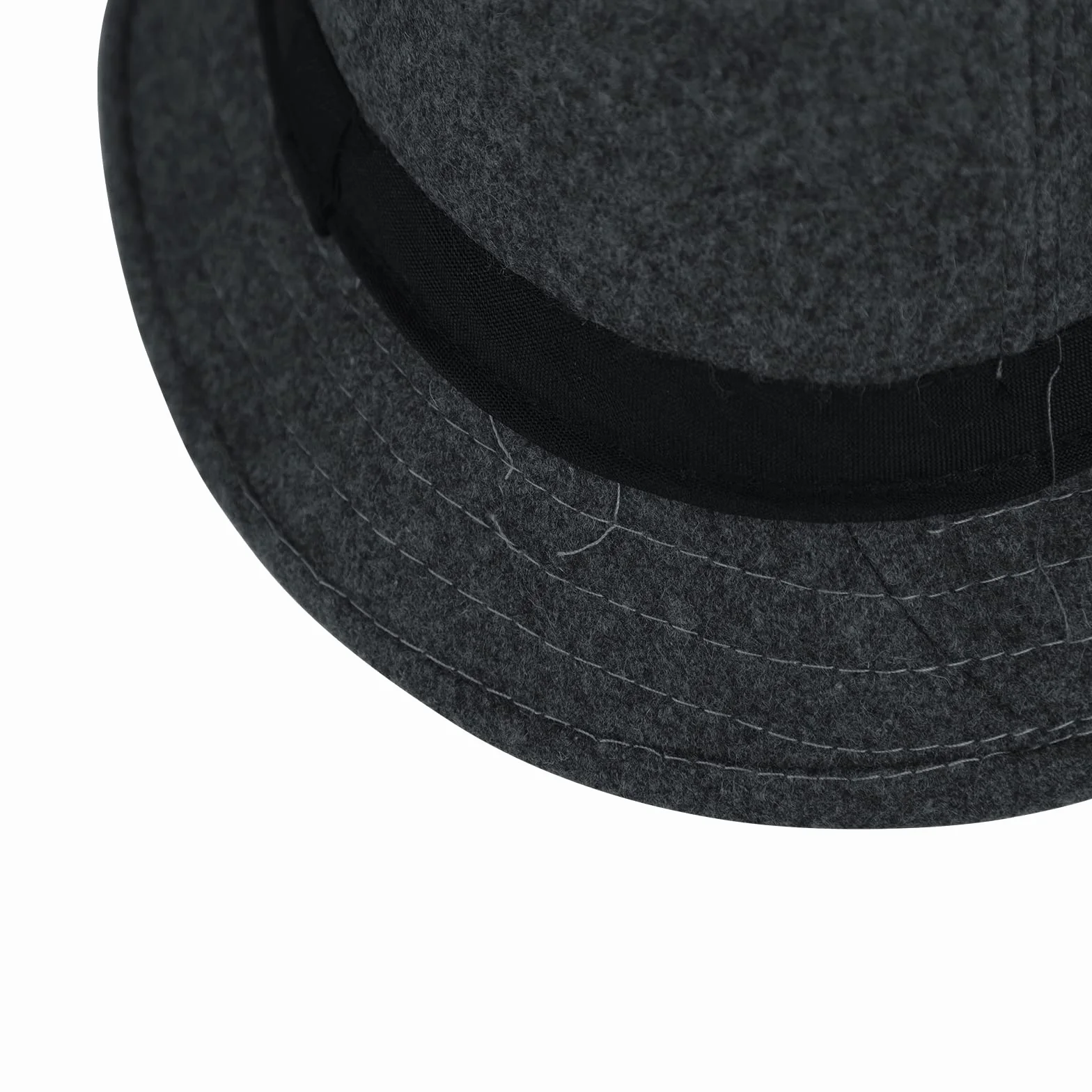 Panama Chapeau Fedora en Feutre de Laine Anti UV Large Bord Femme Homme