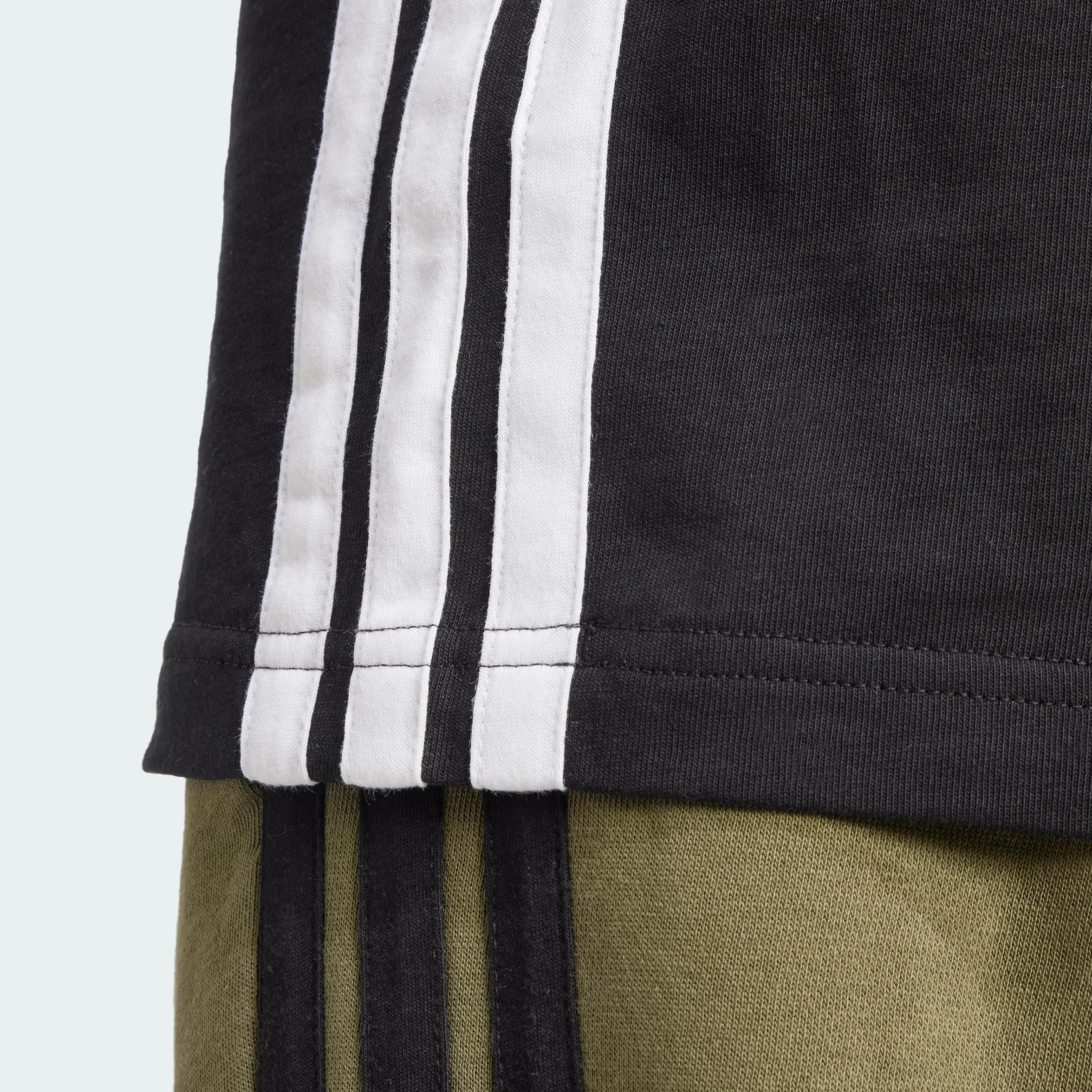Adidas Essential Three Stripes Single Jersey Tee T-Shirt Homme