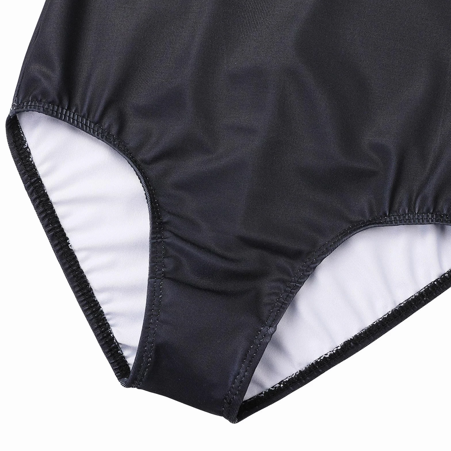 Justaucorps Gymnastique Danse Multicolor Imprimée sans Manches 3-12 Ans