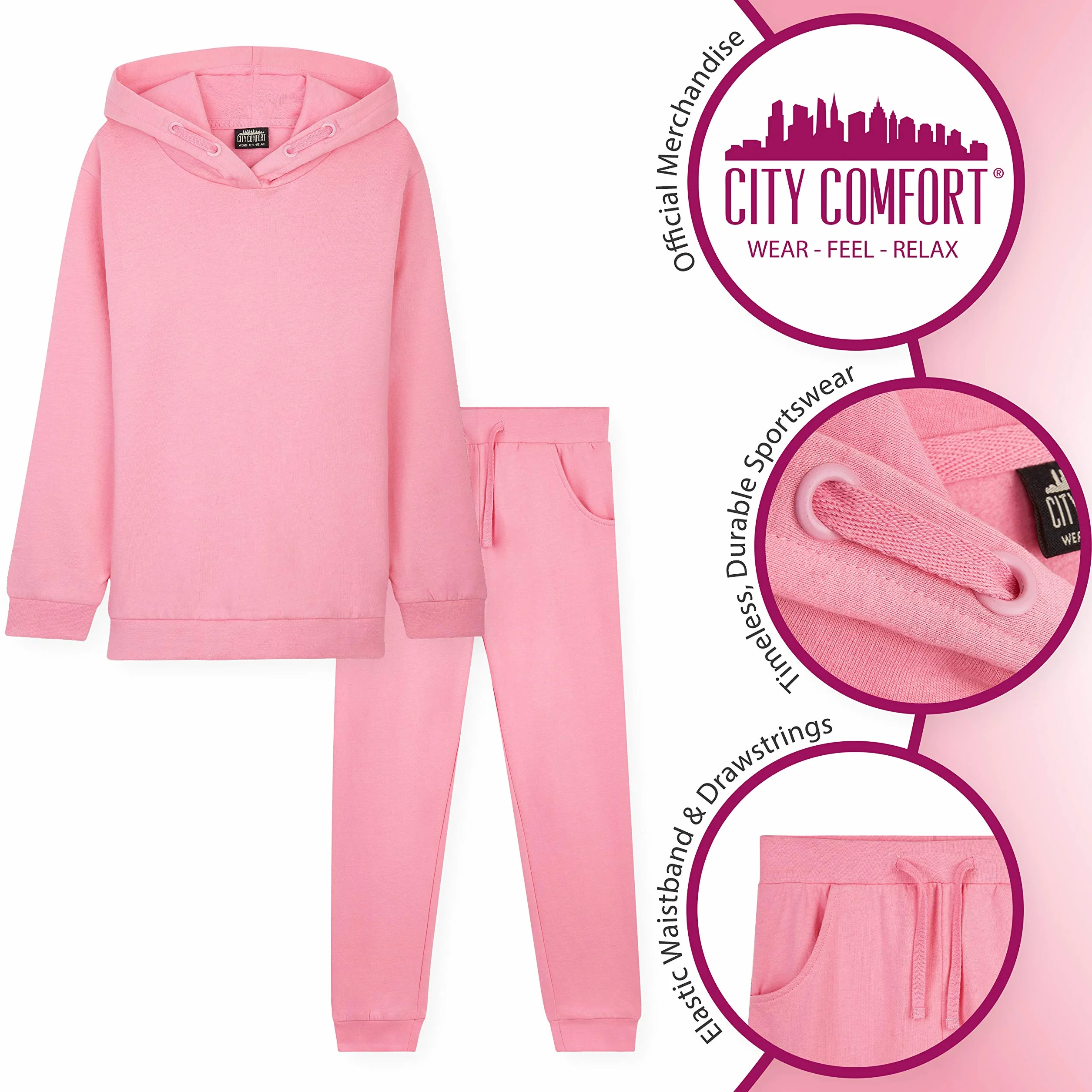 Sweat à capuche pour Garçons CityComfort