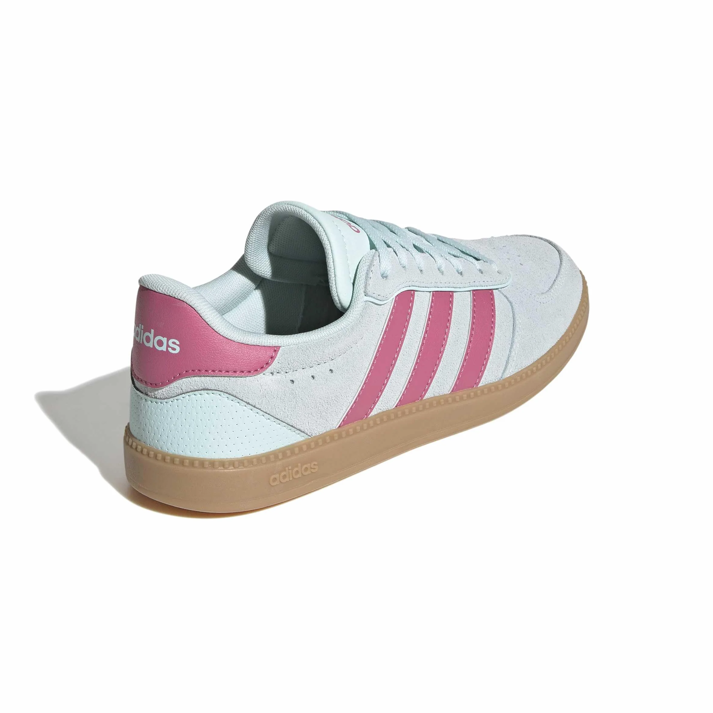 Adidas Femme Breaknet Sleek Shoes, Halo Mint/Pink Fusion/Gum 3, 39 1/3 EU
