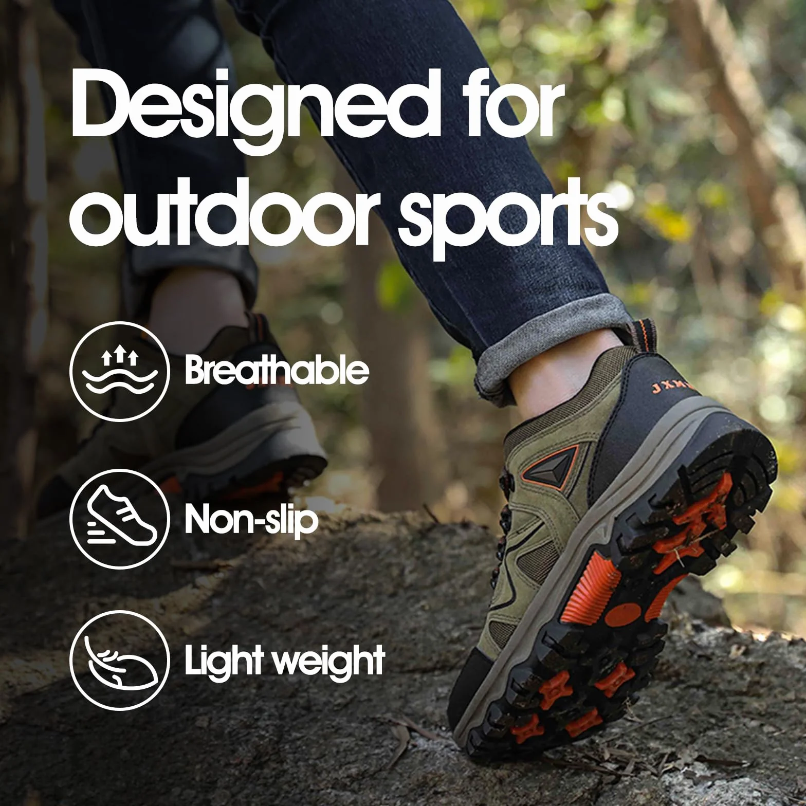 Chaussures de Randonnée Homme Trail Sport Confortables 38-48 EU