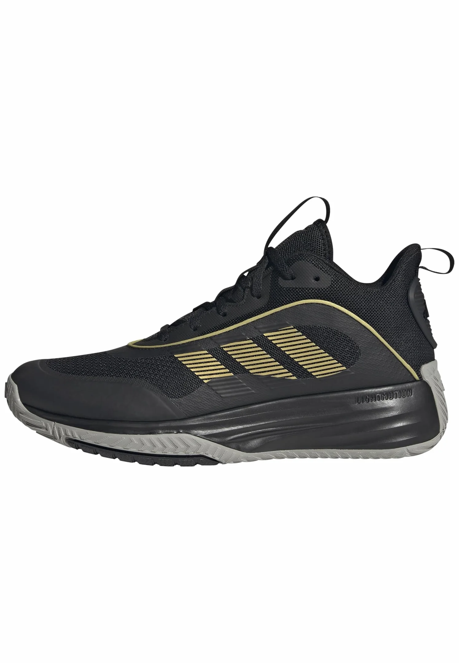 adidas Own The Game 3 Shoes Homme Core Black Gold Metallic MGH Solid Grey 46 EU