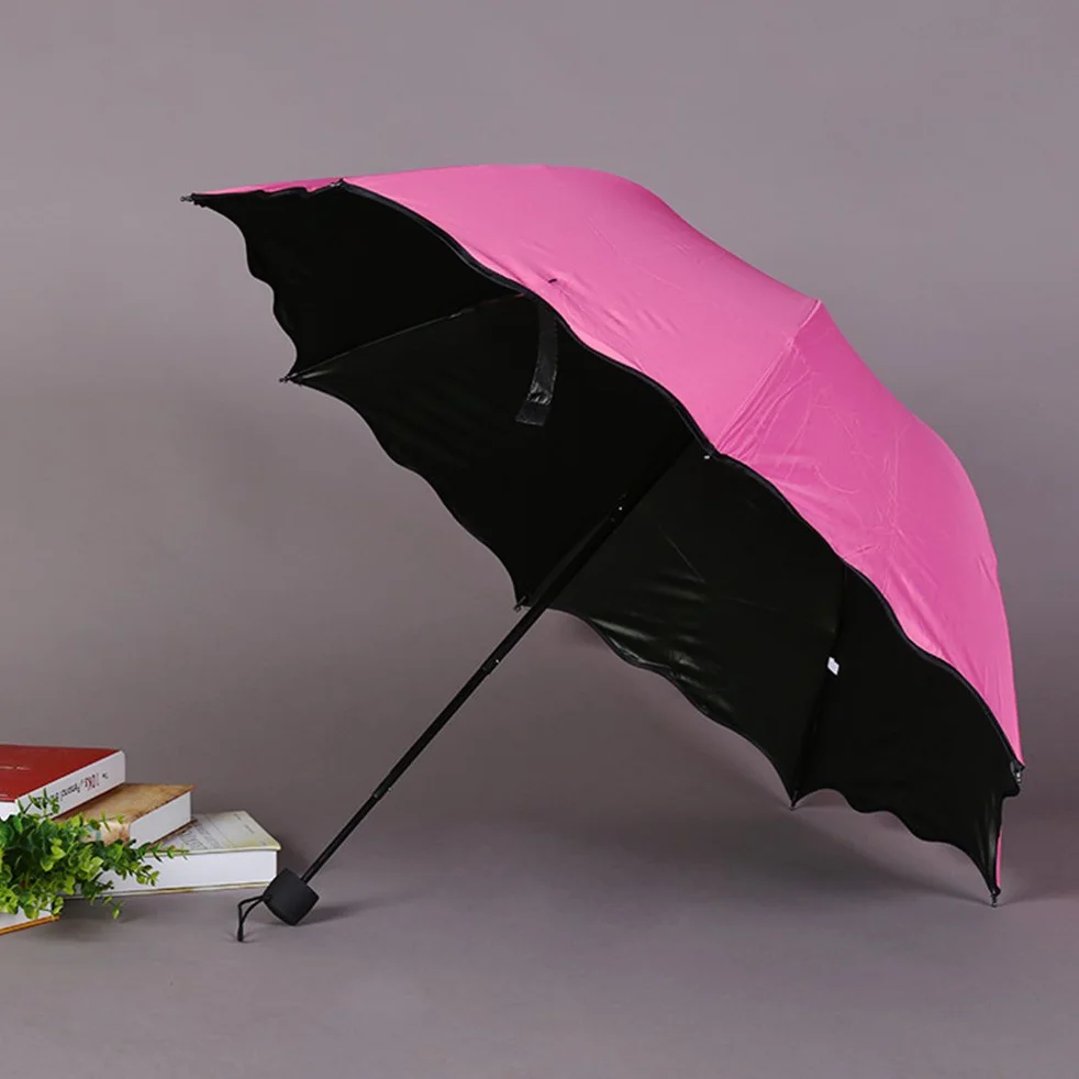 Ombrelle Blocage UV Parapluie Pliant Femme Compacte Dentelle