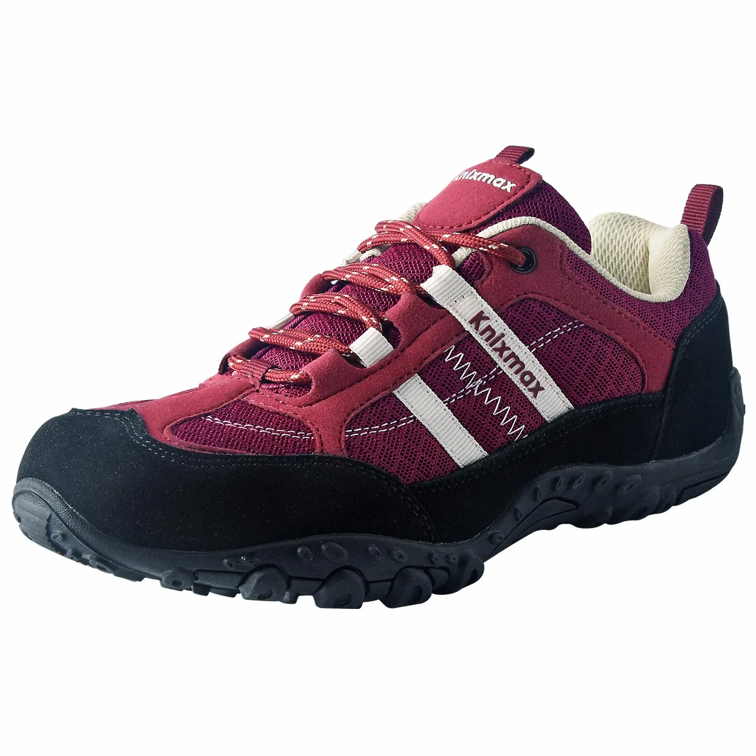 Knixmax Chaussures de Randonnée Respirant Antidérapant Bottes de Trekking pour Femmes Hommes EU36-46