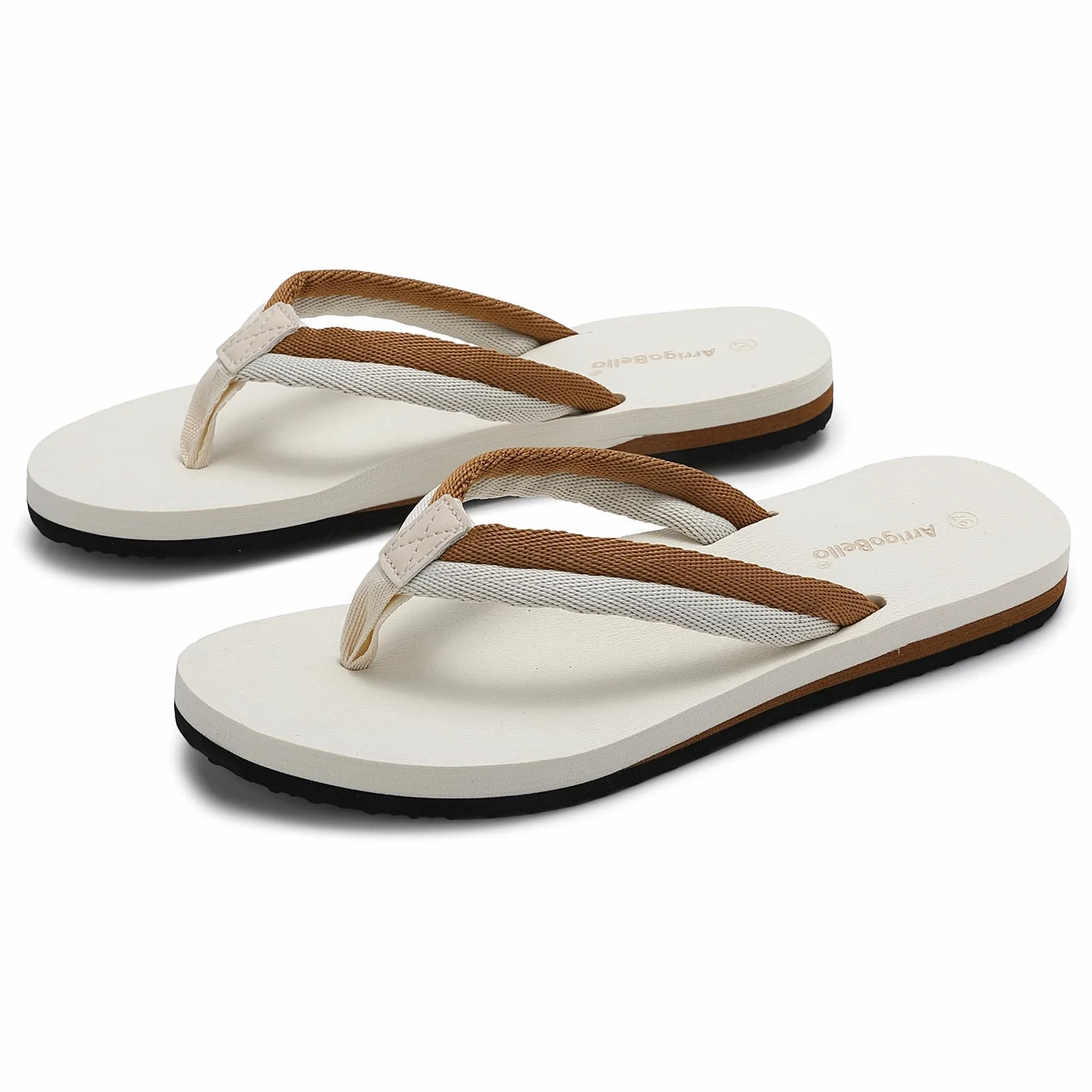 AX BOXING Sandales Chaussures de Plage Femme Flip Flop Pantoufles EU36-41