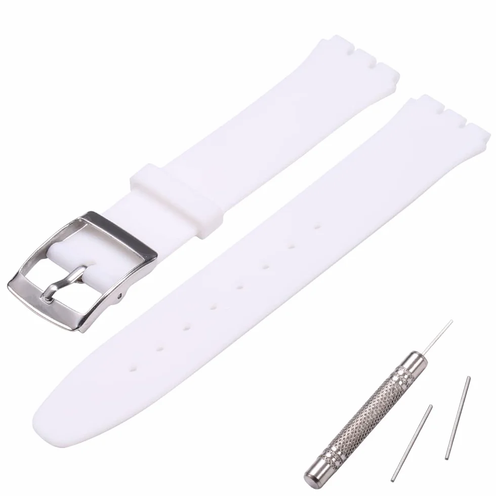 Bracelet de rechange en silicone Swatch Skin 16 mm