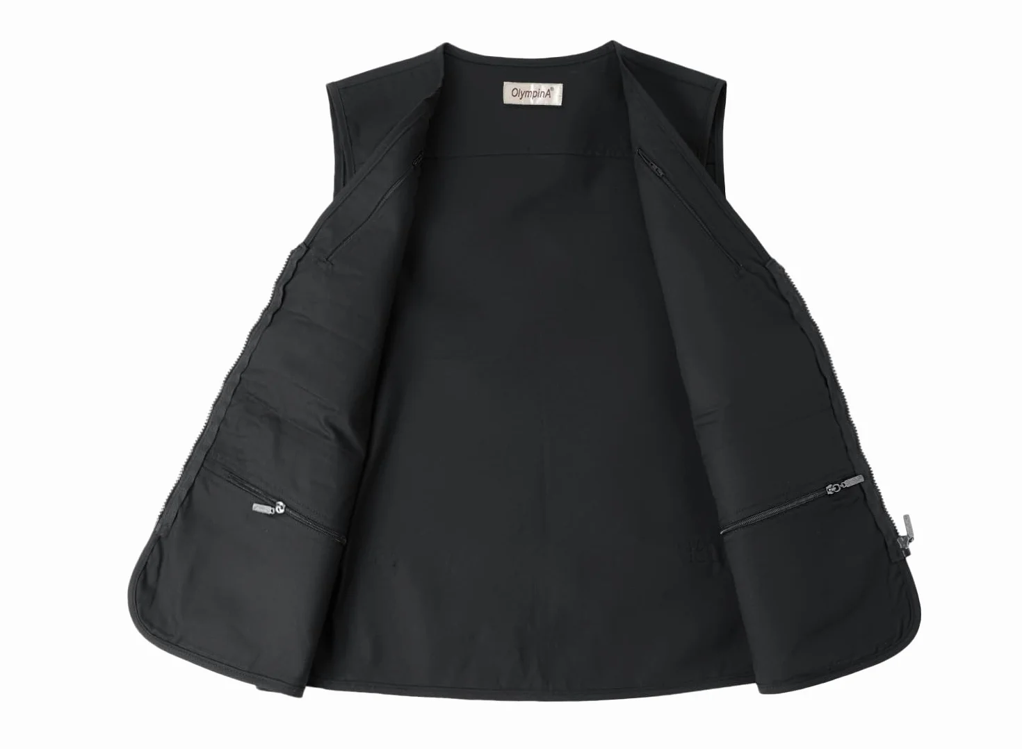Gilet de Pêche Homme Léger Respirant Sans Manche avec Multi-Poche pour Pêche Camping Photographie Voyage
