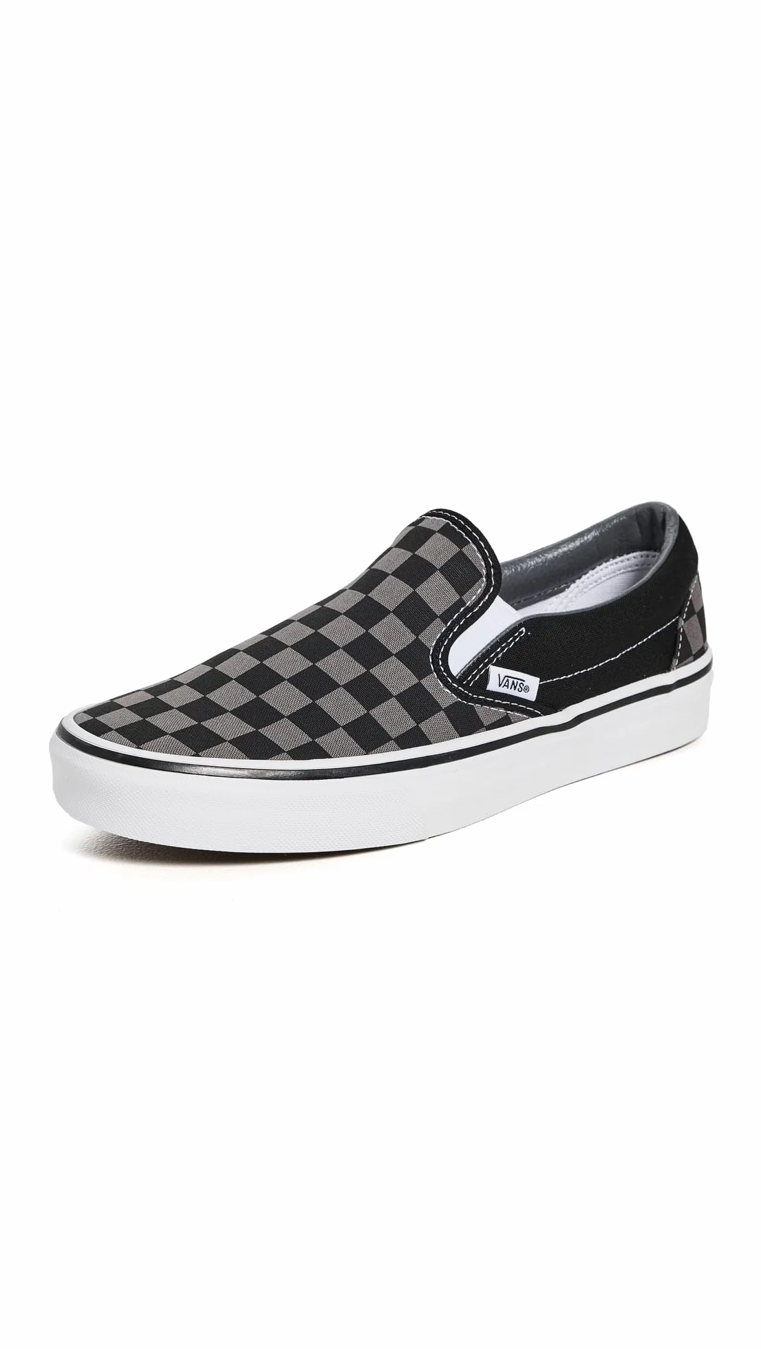Vans Classic Slip-on Chaussure Checkerboard Noir/étain