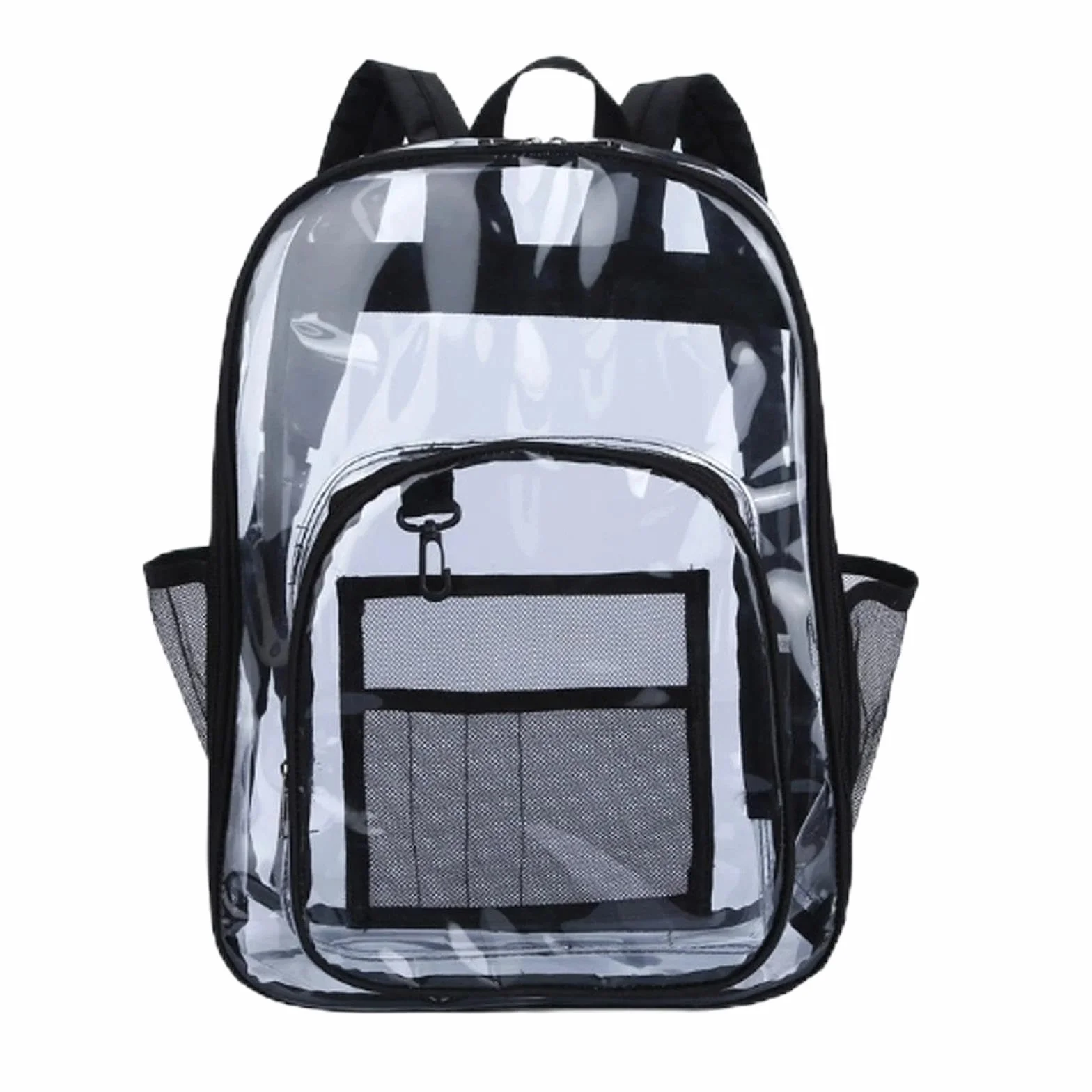 Sac à Dos Transparent Imperméable PVC pour Sécurité, Voyages, Concerts et Sport