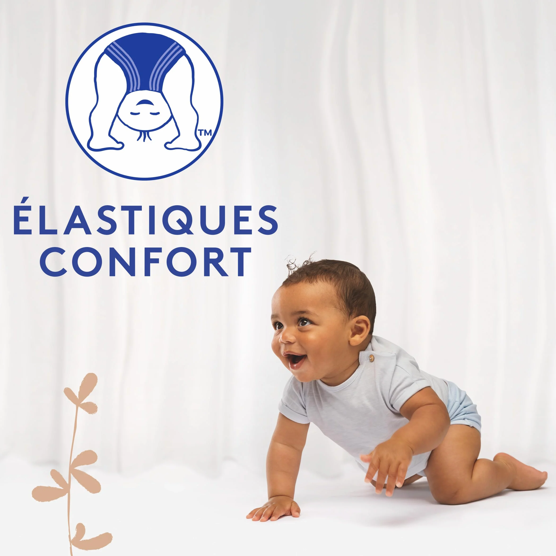 Lotus Baby Couches Taille 1 2-5 kg Nouveau-né Pack 1 Mois 80 Couches