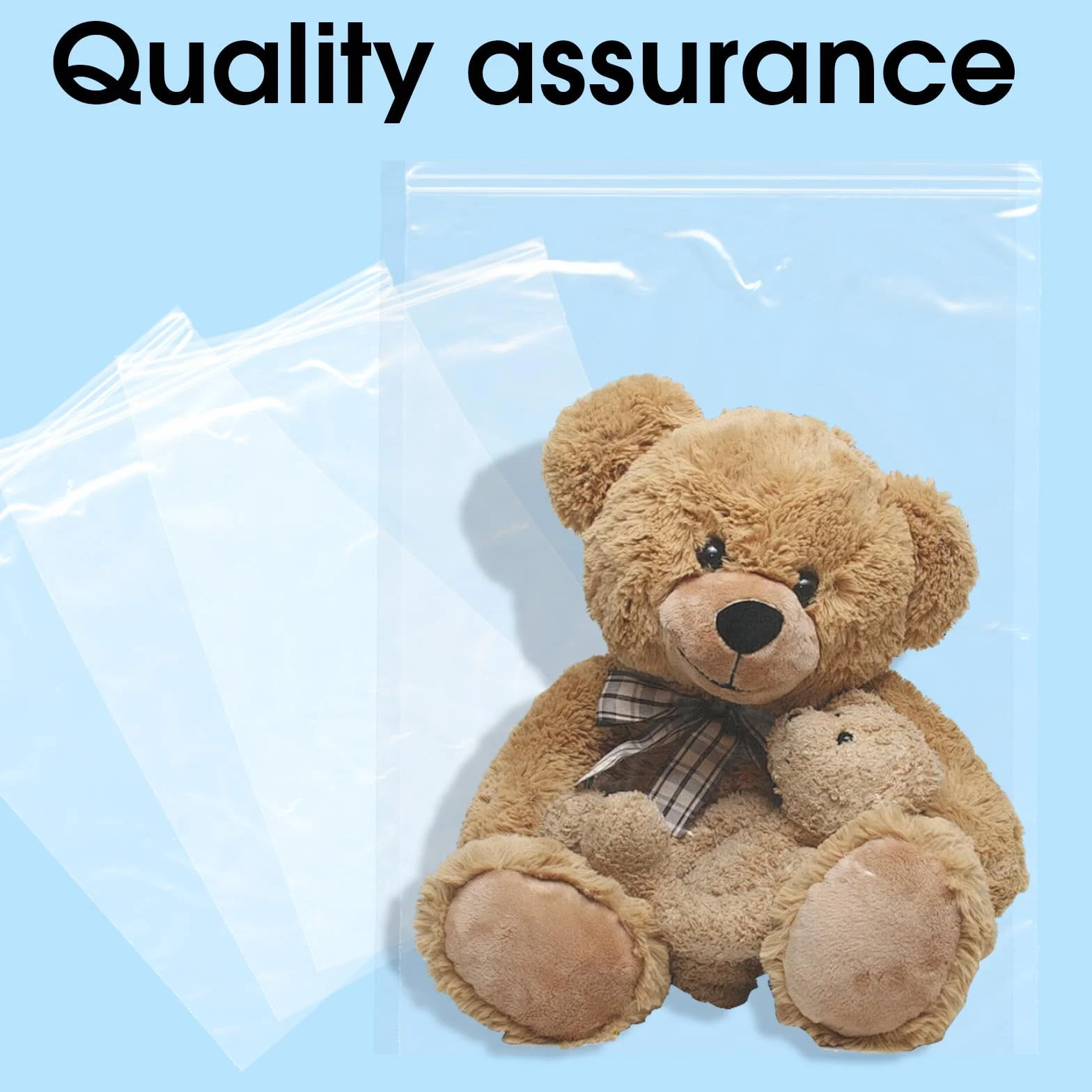 Sac Plastique Zip 30x40cm Refermables 30 Pièces Transparent Sachet Emballage