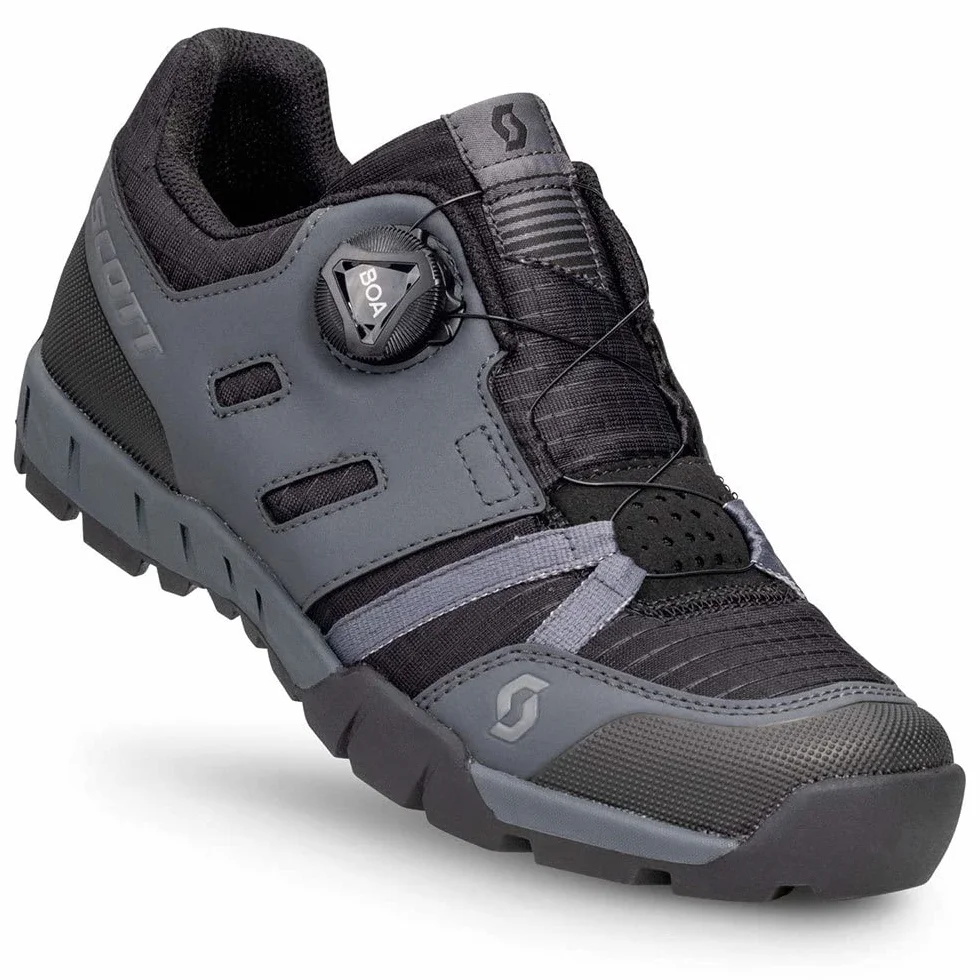 Scott Sport Crus-r Boa Plus Chaussures de VTT trekking femme Gris foncé noir