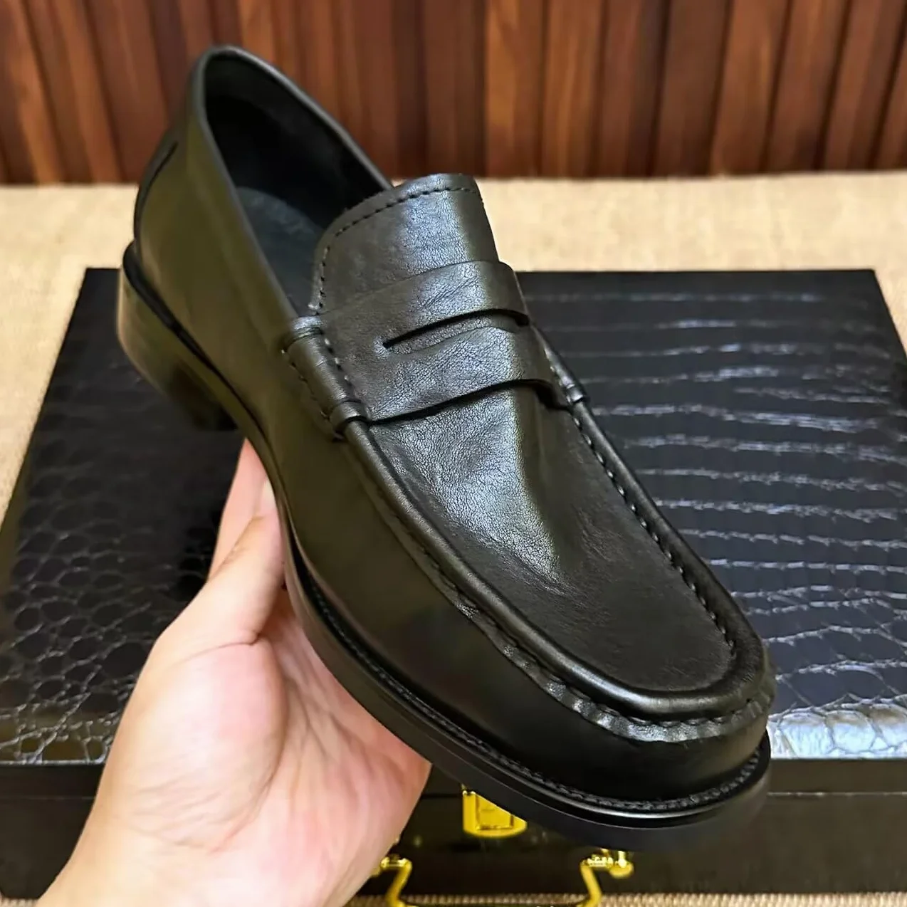 Chaussures de danse en cuir PU Michael J Space Moon glissantes Step Step adulte enfant