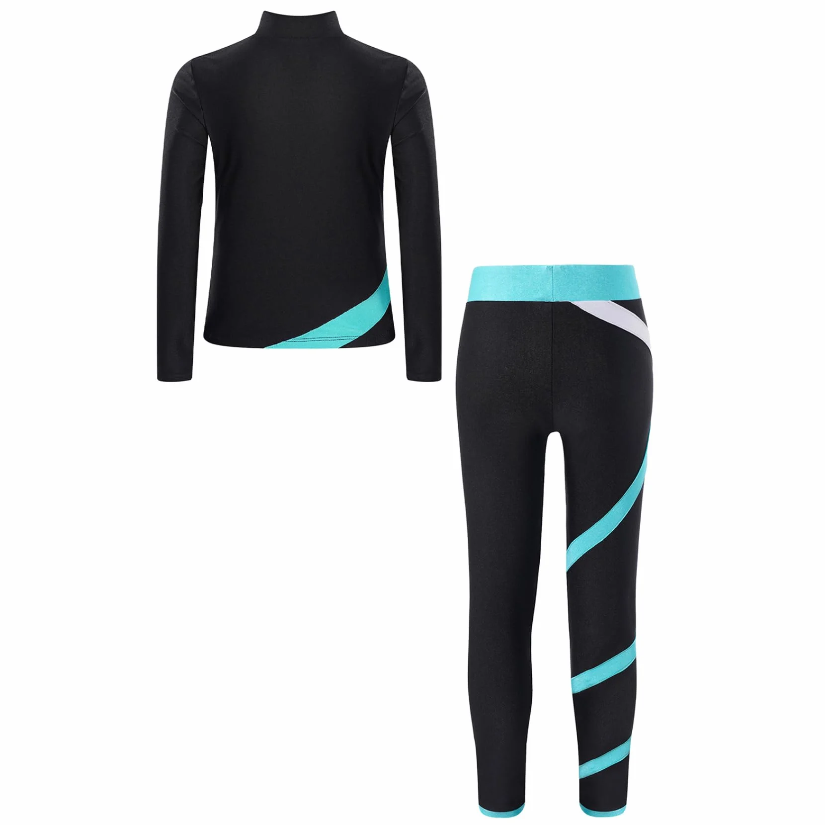 Survêtement Filles Sweat À Capuche Legging Sport Ensemble Fitness Yoga Gym 5-16 Ans