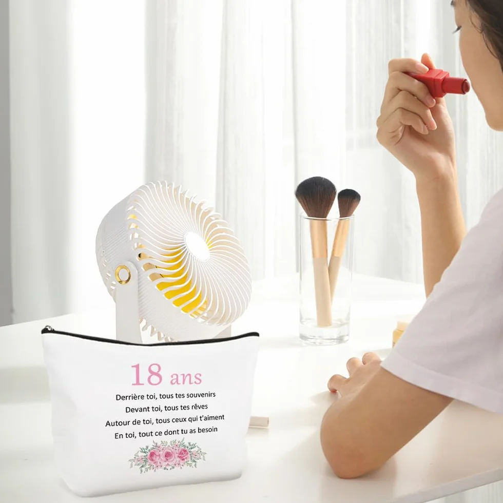 Trousse à Maquillage Cadeau 18 Ans Fille Anniversaire Femmes