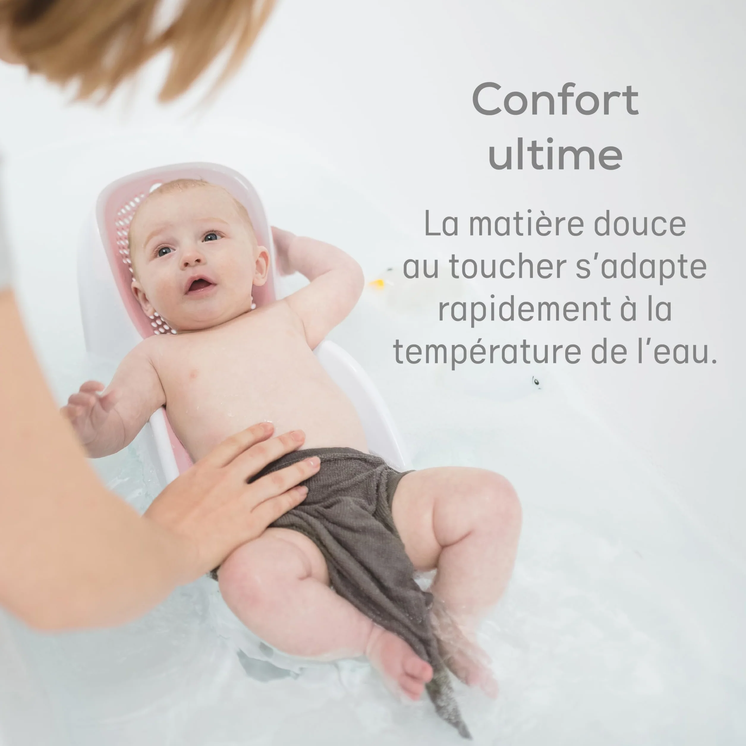 Angelcare Transat de Bain Fit Rose