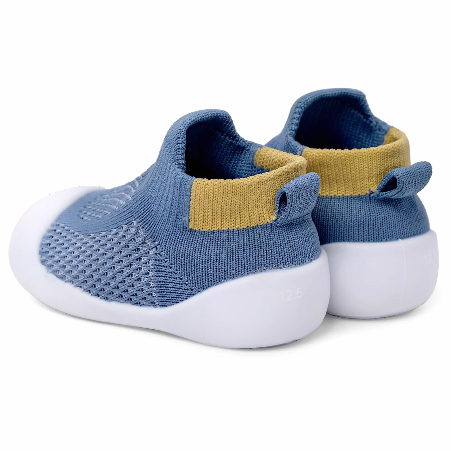 LACOFIA Chaussons Bébé Garçons Filles Respirants Antidérapante Semelle Souple Caoutchouc 6~30 Mois