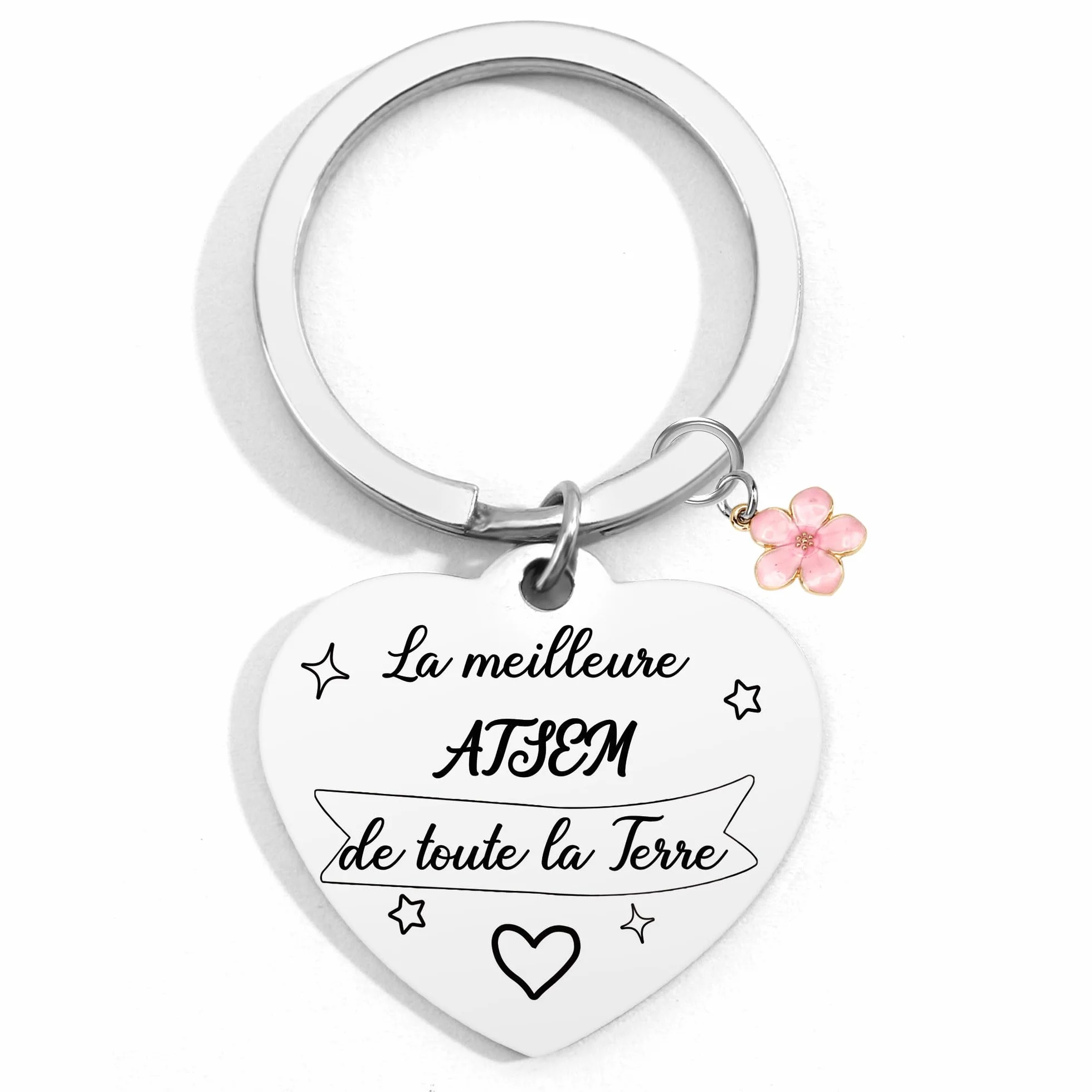 Porte Clef Atsem Cadeau Fin d'Année Maternelle STARKET