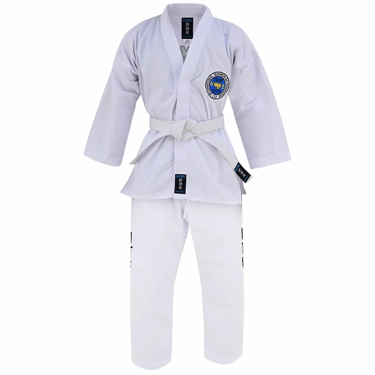 Playwell Martial Arts ITF Taekwondo Student Suit Uniform