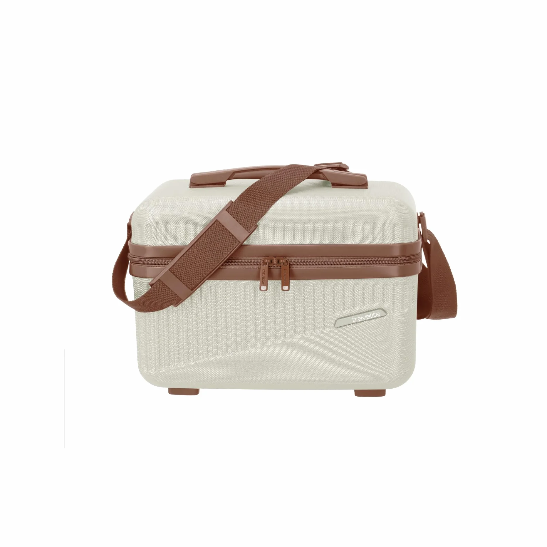 Travelite Beautycase Coque Dure Bagage à Main Bali Valise Cosmétique 36 cm 17 Litres