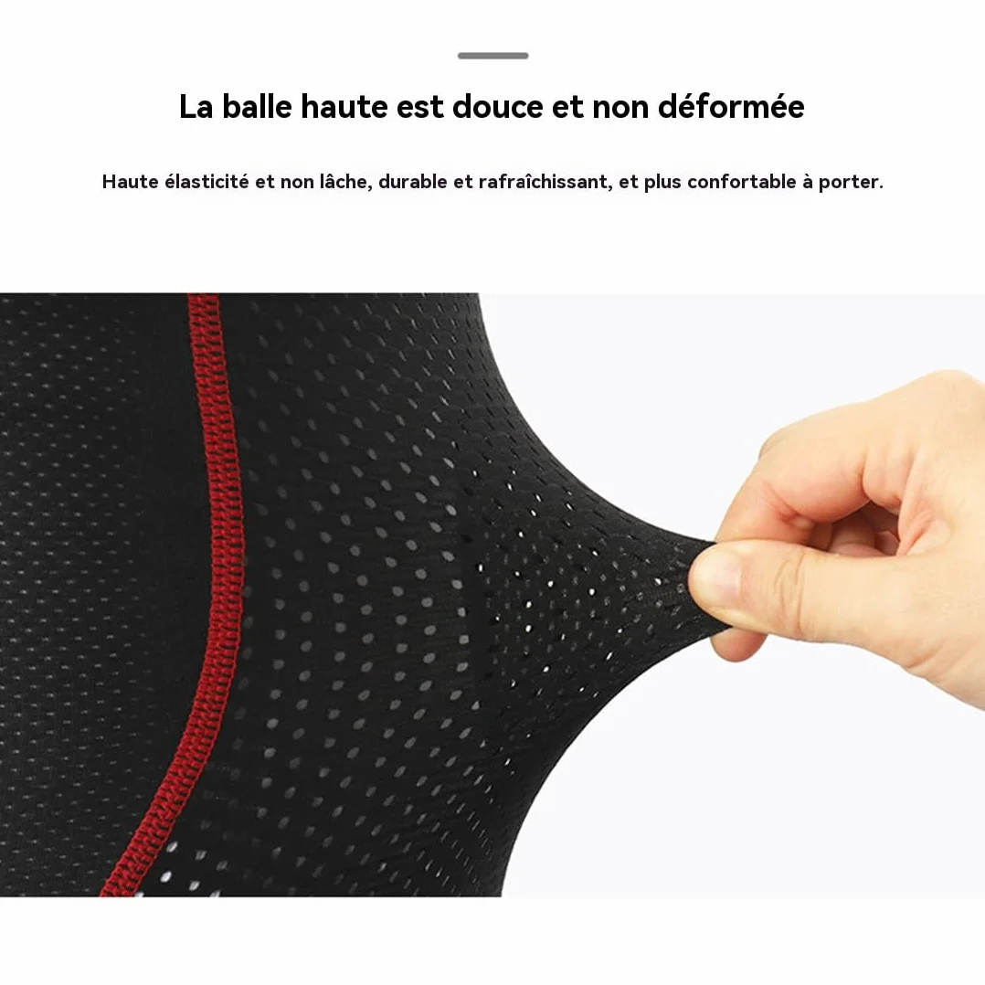 Ozalo Boxer 5D Gel Homme Short Cyclisme avec Coussin Gel Rembourrage Respirant