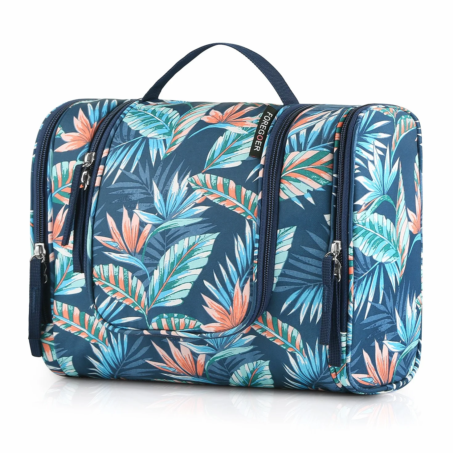 FOREGOER Trousse de Toilette Voyage Grande Sac de Toilette cosmétiques Suspendre Vanité Femme