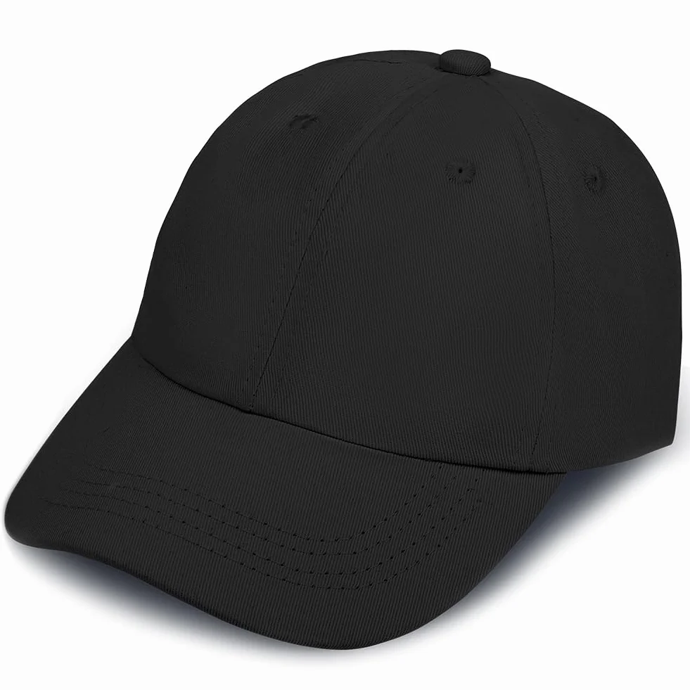 Casquette de Baseball Enfant Garçons Filles, Chapeau de Soleil Réglable en Coton Anti-UV