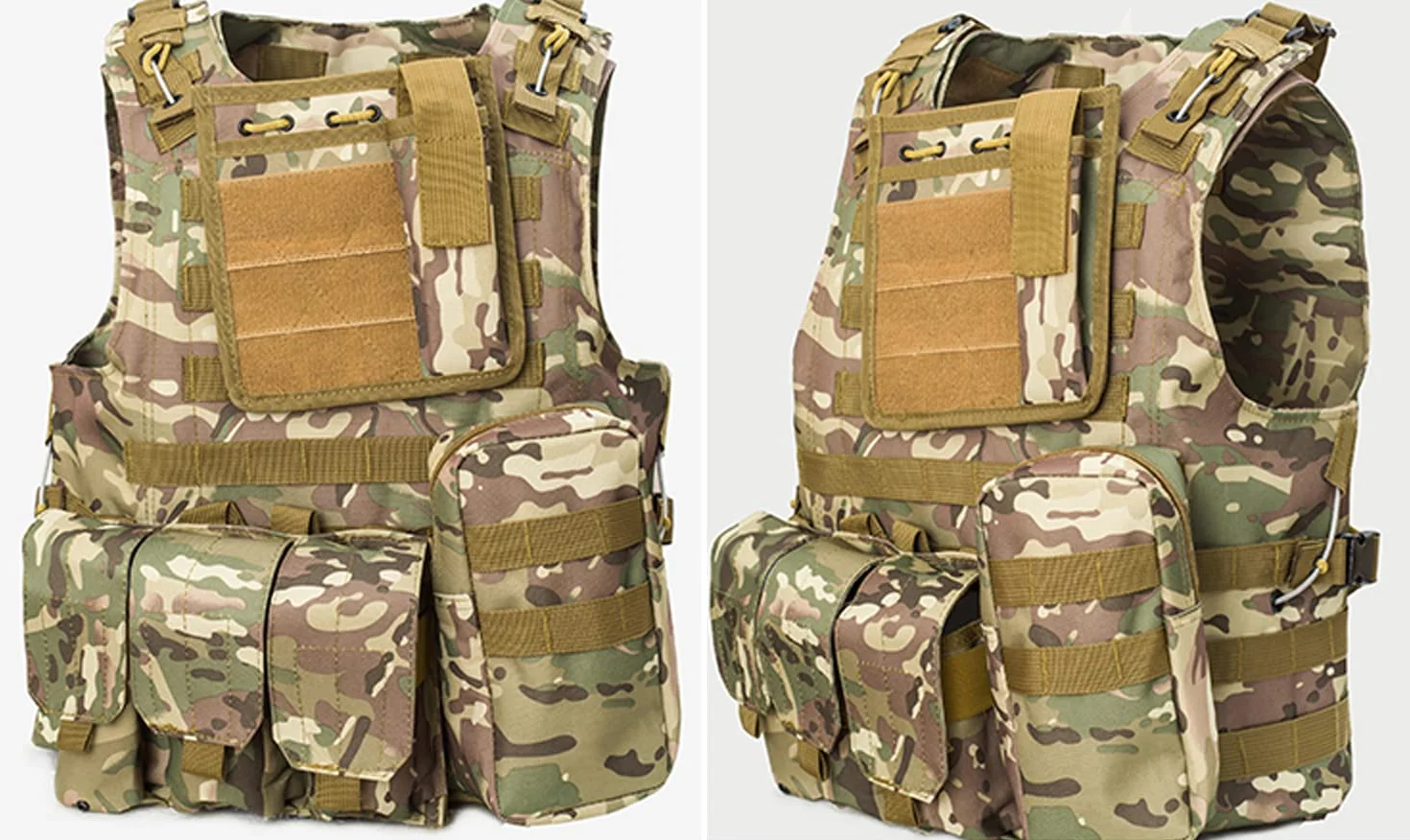 Gilet tactique militaire de chasse airsoft