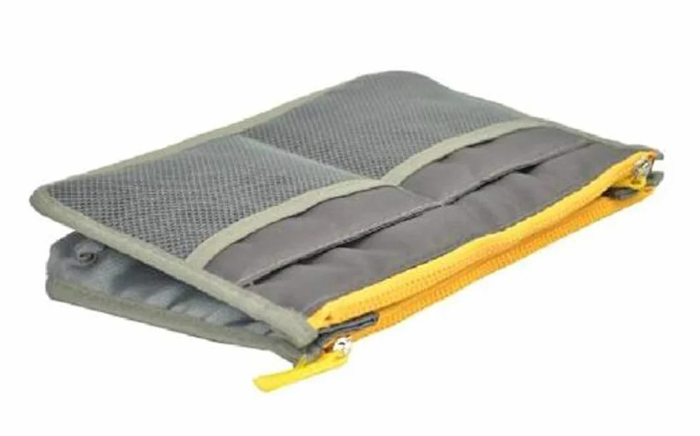 NOVAGO Lot de 2 Organiseurs Pochette Sac de Rangement intérieur Noir+Bordeaux