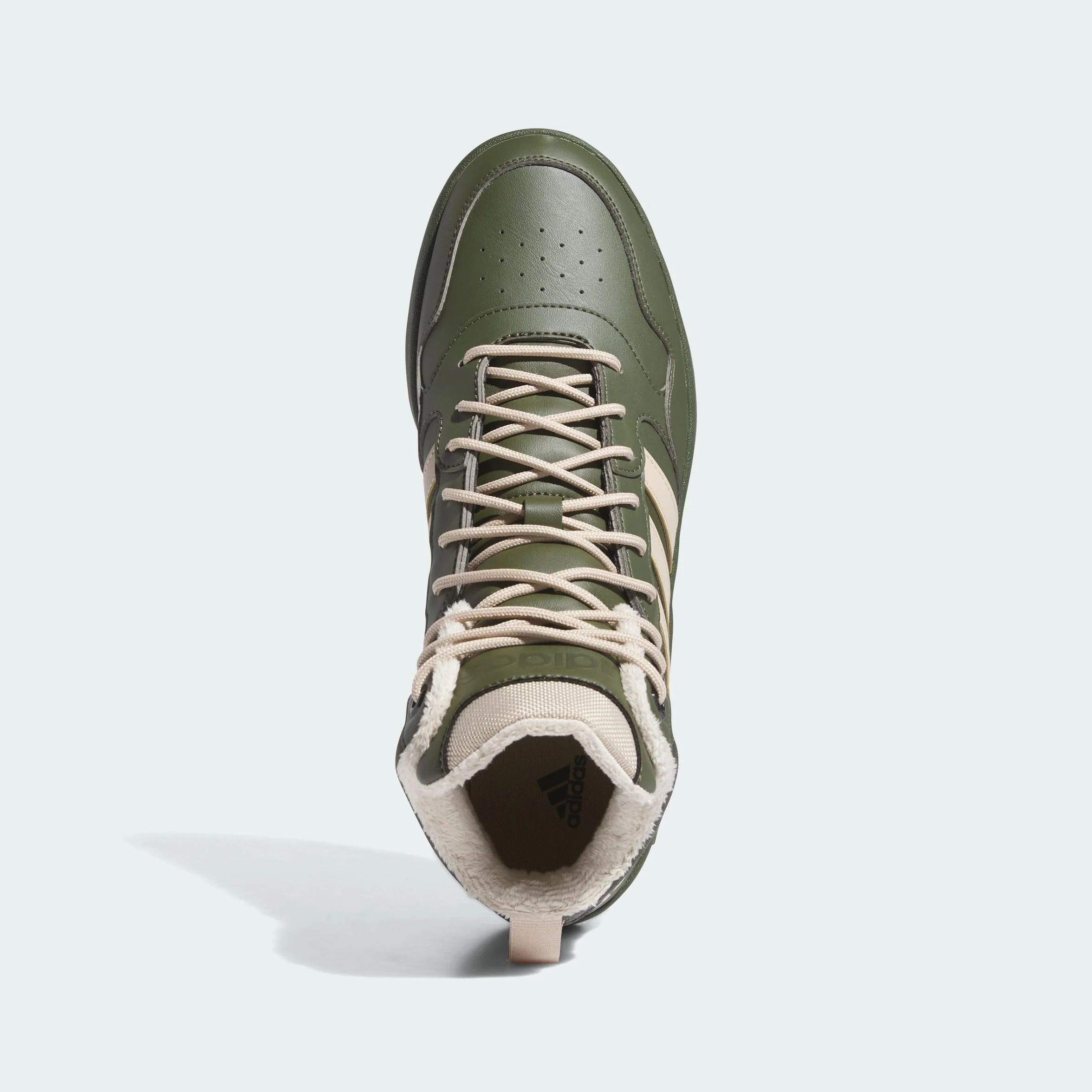 adidas Hoops 3.0 Mid Lifestyle Basketball Classic Fur Lining Winterized Chaussures Homme
