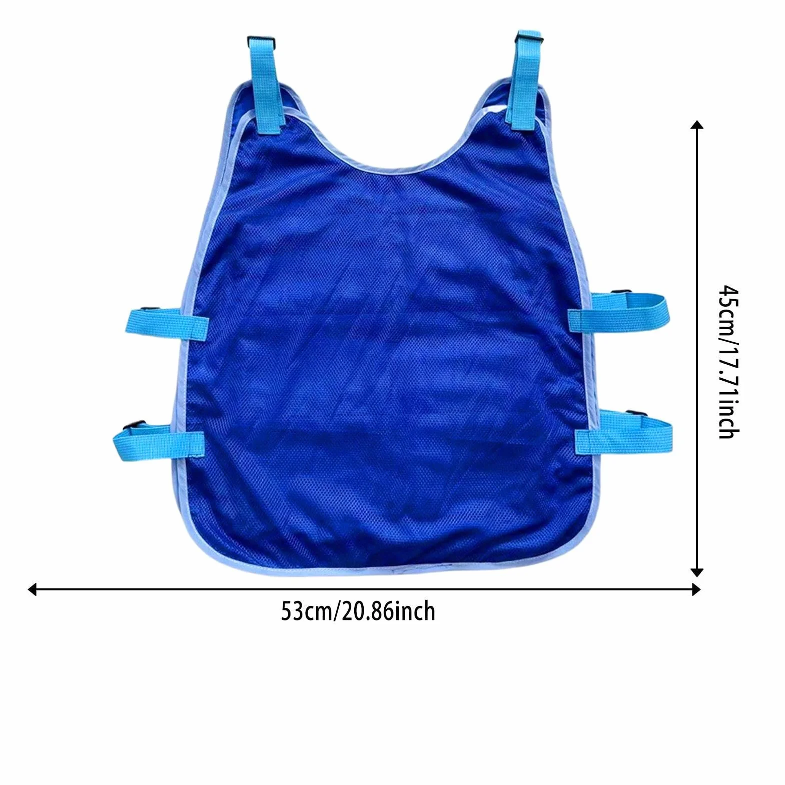 Gilet Rafraîchissant d'Été Glace Froi - Vêtement Refroidissant Respirant avec Protection Haute Température pour Sports Plein Air