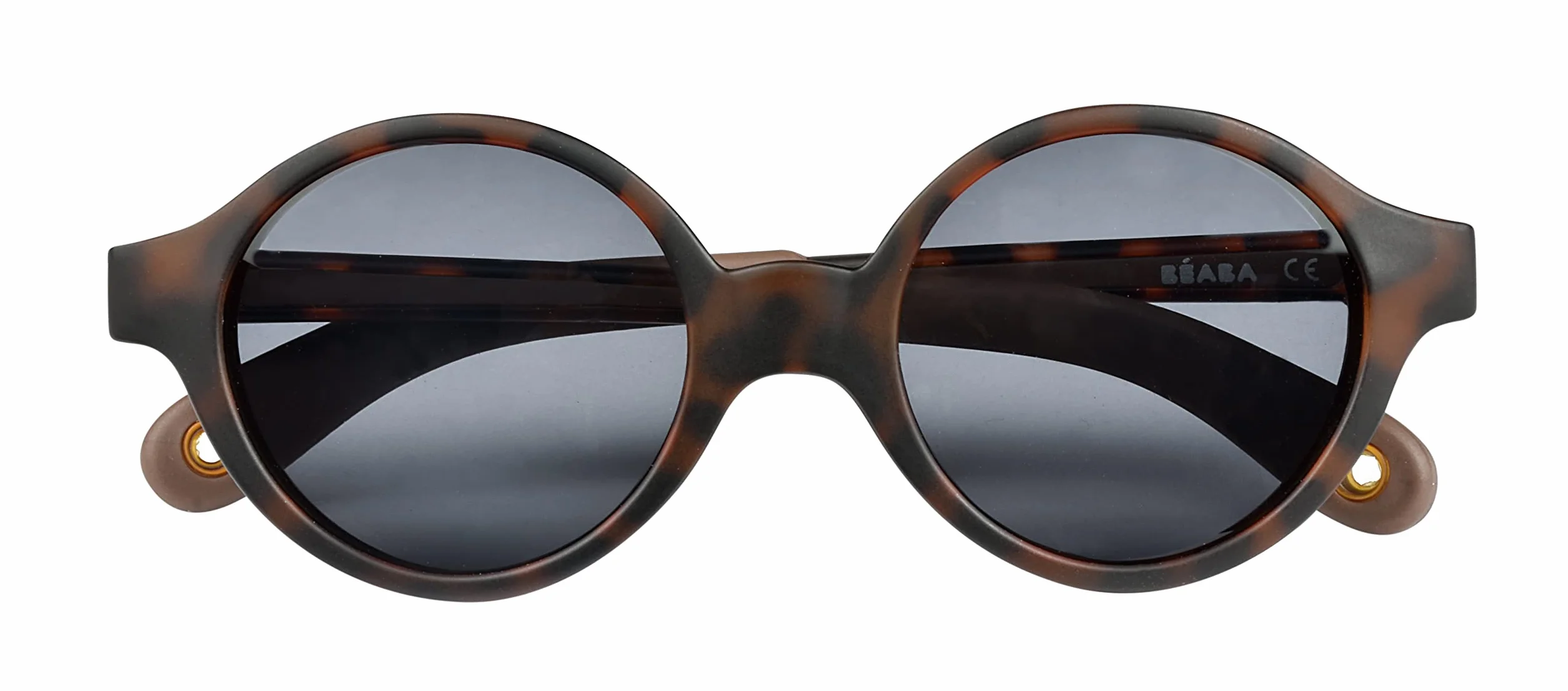 BÉABA Lunettes de soleil bébé 9-24 mois Protection 100% UV CAT 3 Branches ajustables 360° Écaille