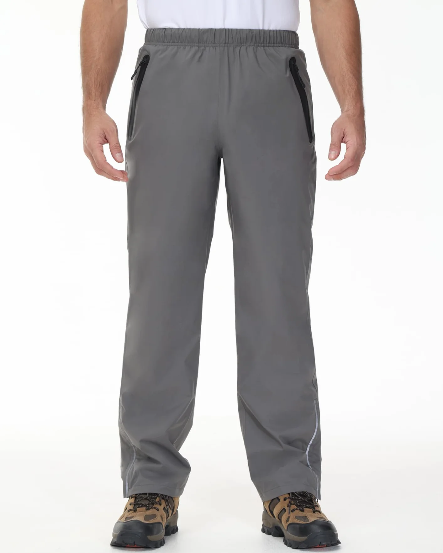 Surpantalon Imperméable Homme Réfléchissant Moto Velo Léger Pluie